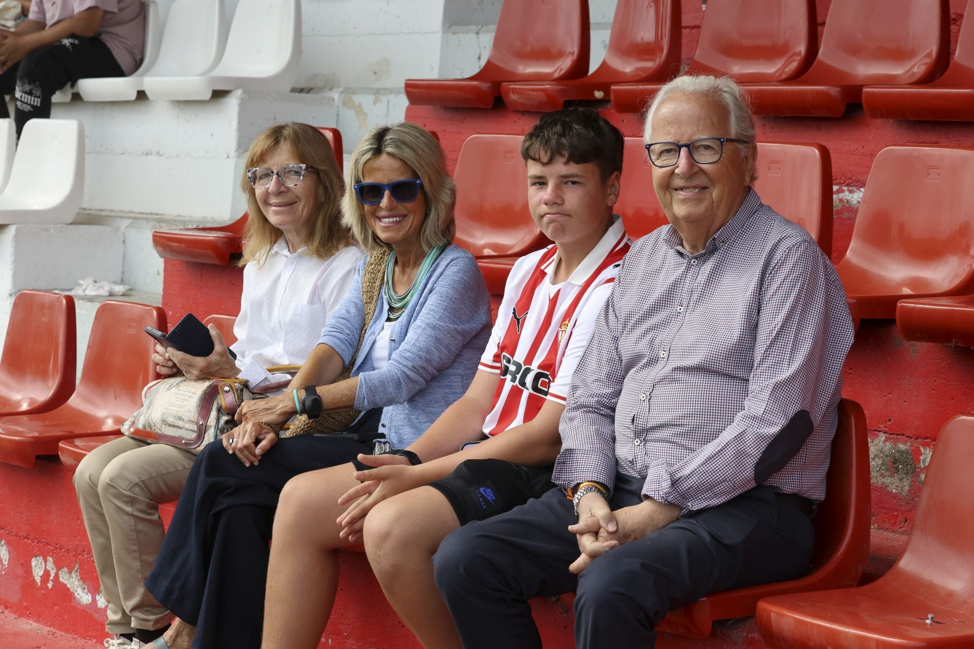 El entrenamiento del Sporting de Gijón de este 28 de julio, en imágenes