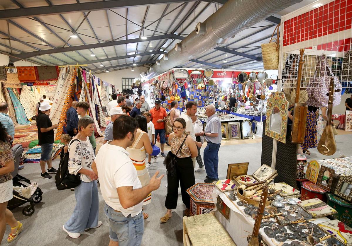 Público asistente a la pasada edición de la Feria de Muestras de Asturias (Fidma) en Gijón.