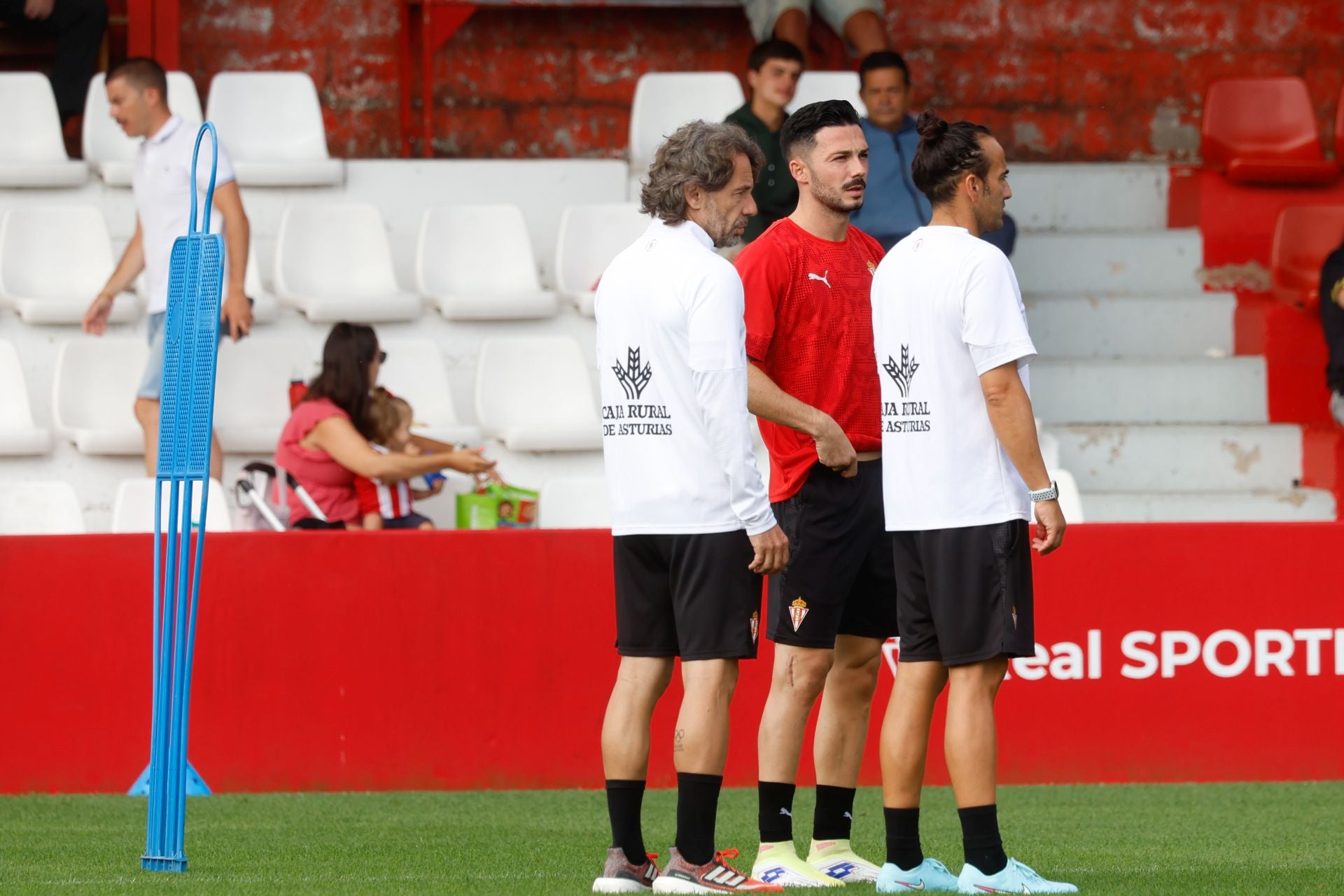 El entrenamiento del Sporting de Gijón de este 29 de julio, en imágenes