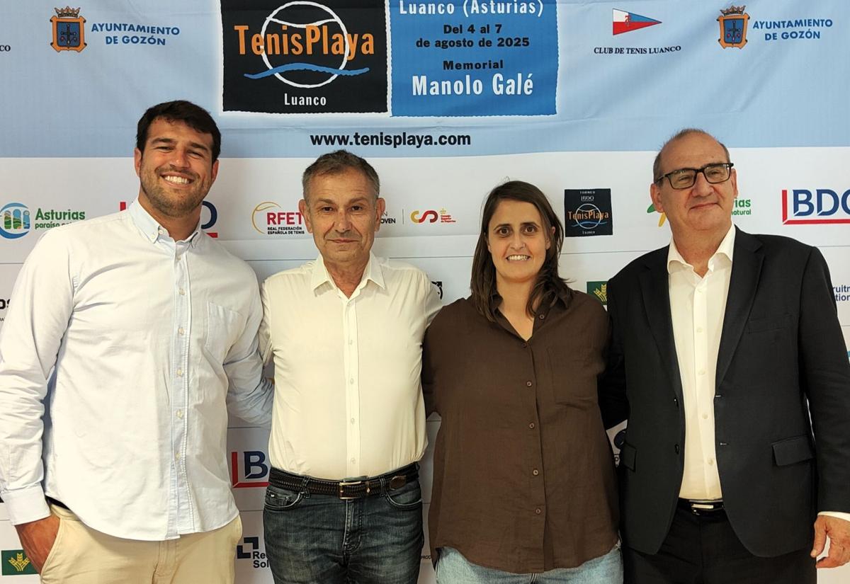 Carlos Ferrer, Jorge Suárez, Manuela Fernández y Carlos Sotillos.