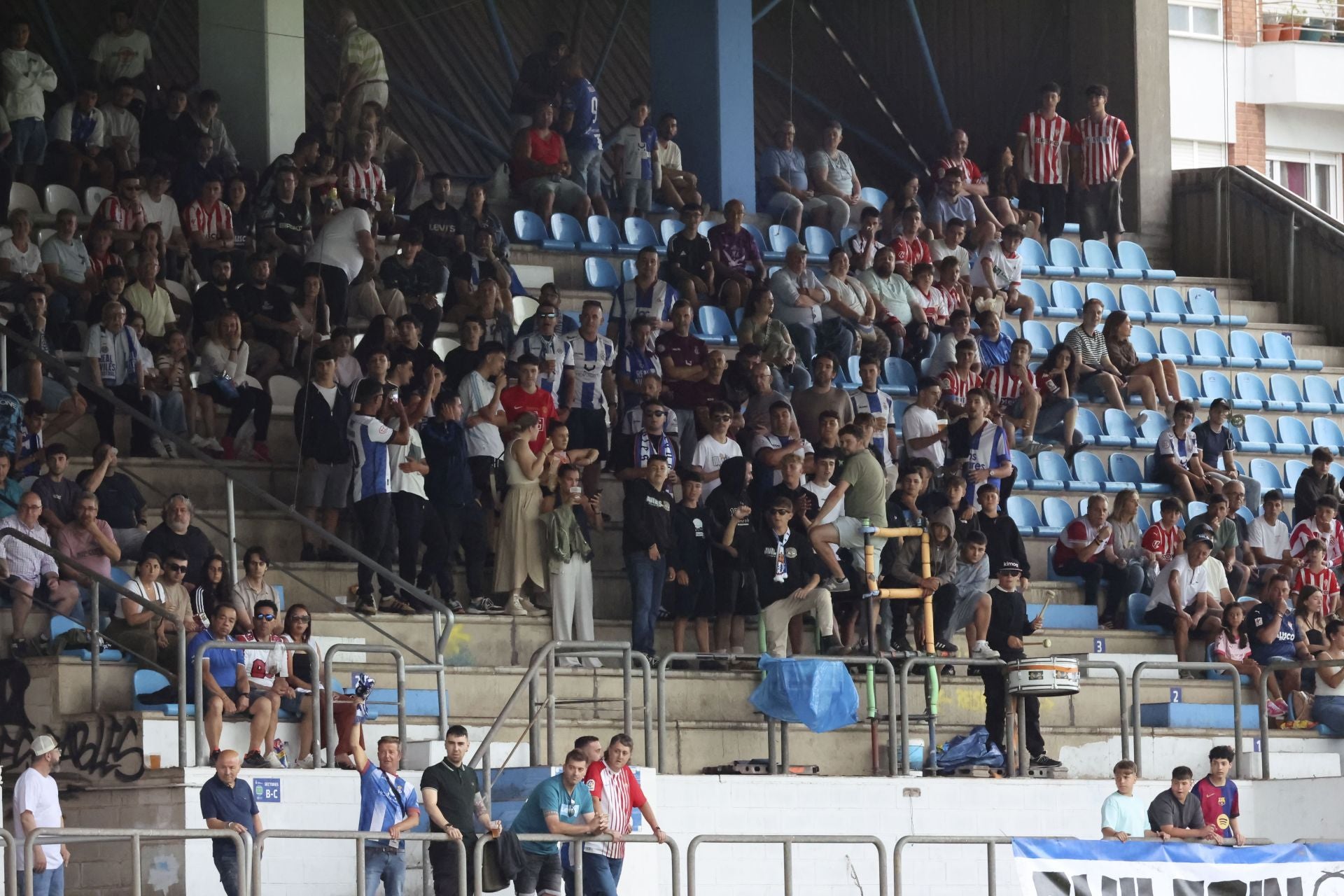 Las mejores imágenes del Real Avilés - Sporting de Gijón