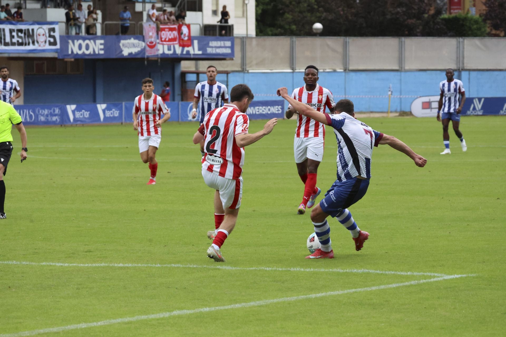 Las mejores imágenes del Real Avilés - Sporting de Gijón