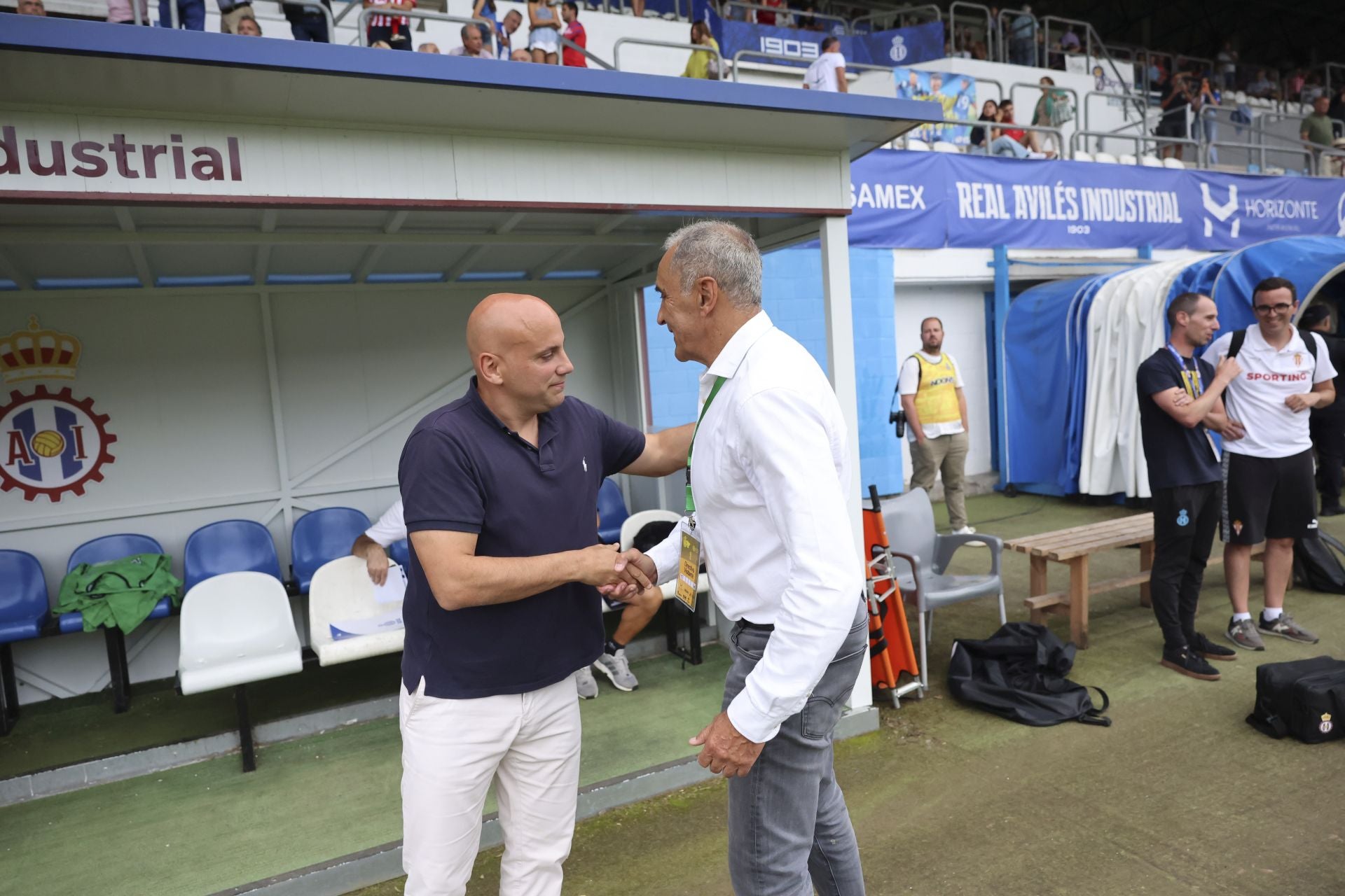 Las mejores imágenes del Real Avilés - Sporting de Gijón