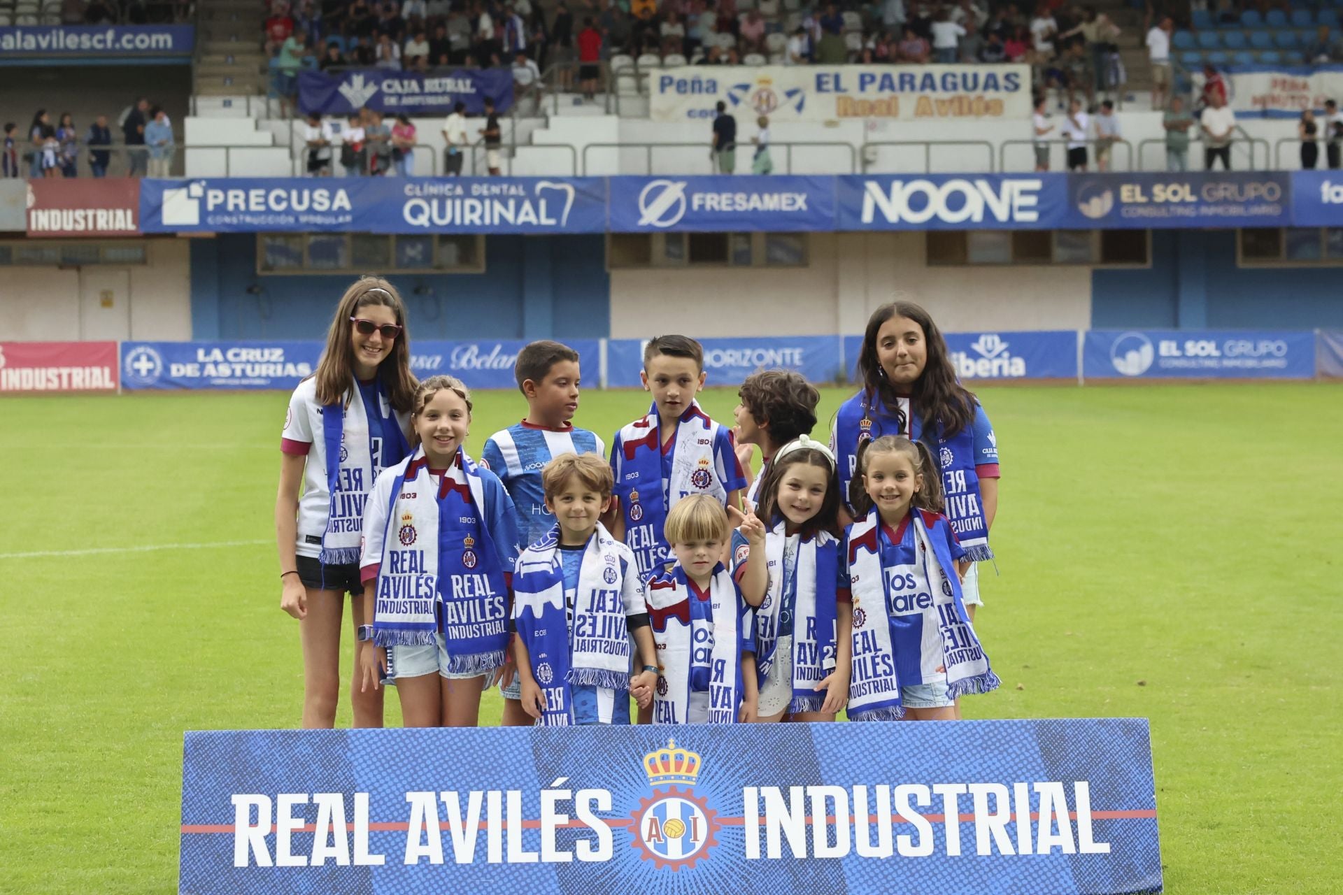 Las mejores imágenes del Real Avilés - Sporting de Gijón
