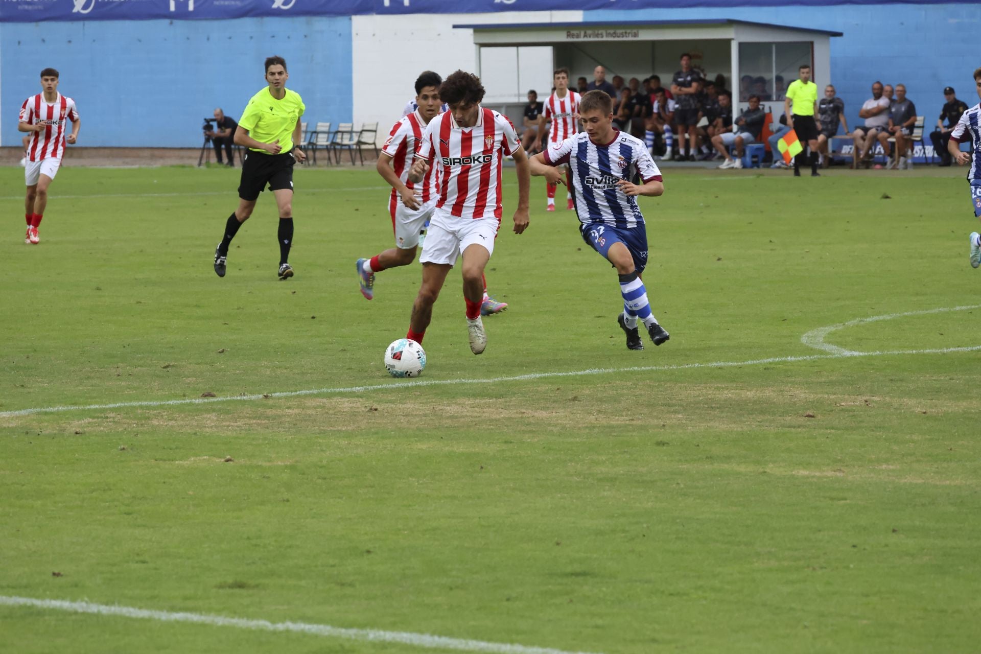 Las mejores imágenes del Real Avilés - Sporting de Gijón