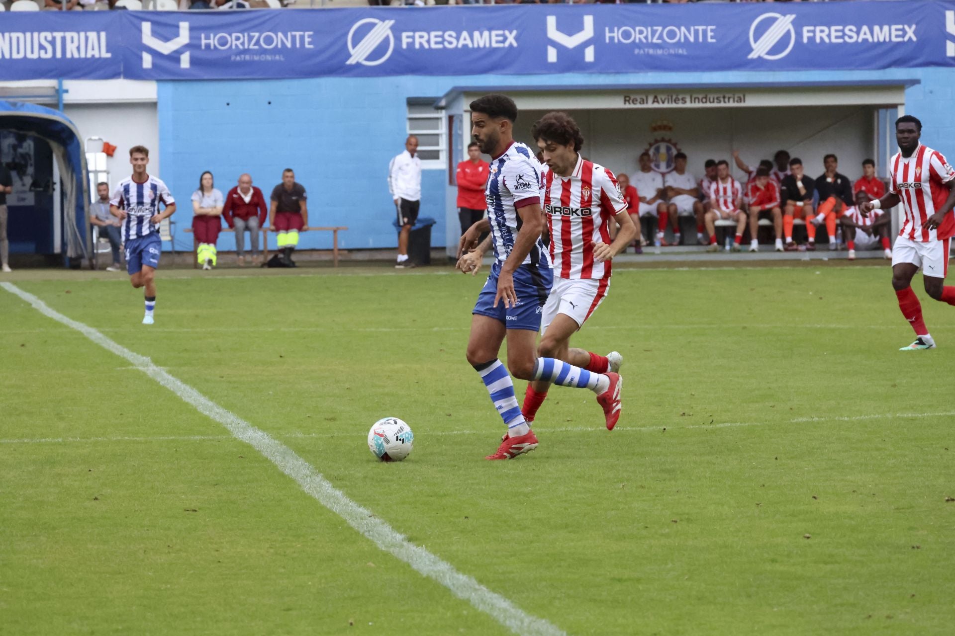 Las mejores imágenes del Real Avilés - Sporting de Gijón