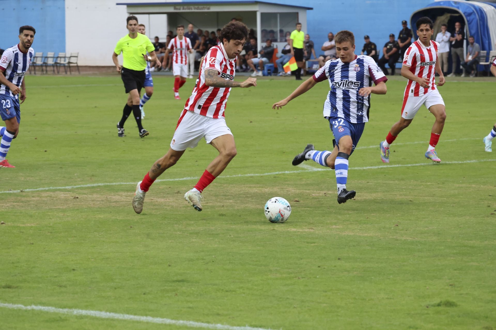 Las mejores imágenes del Real Avilés - Sporting de Gijón