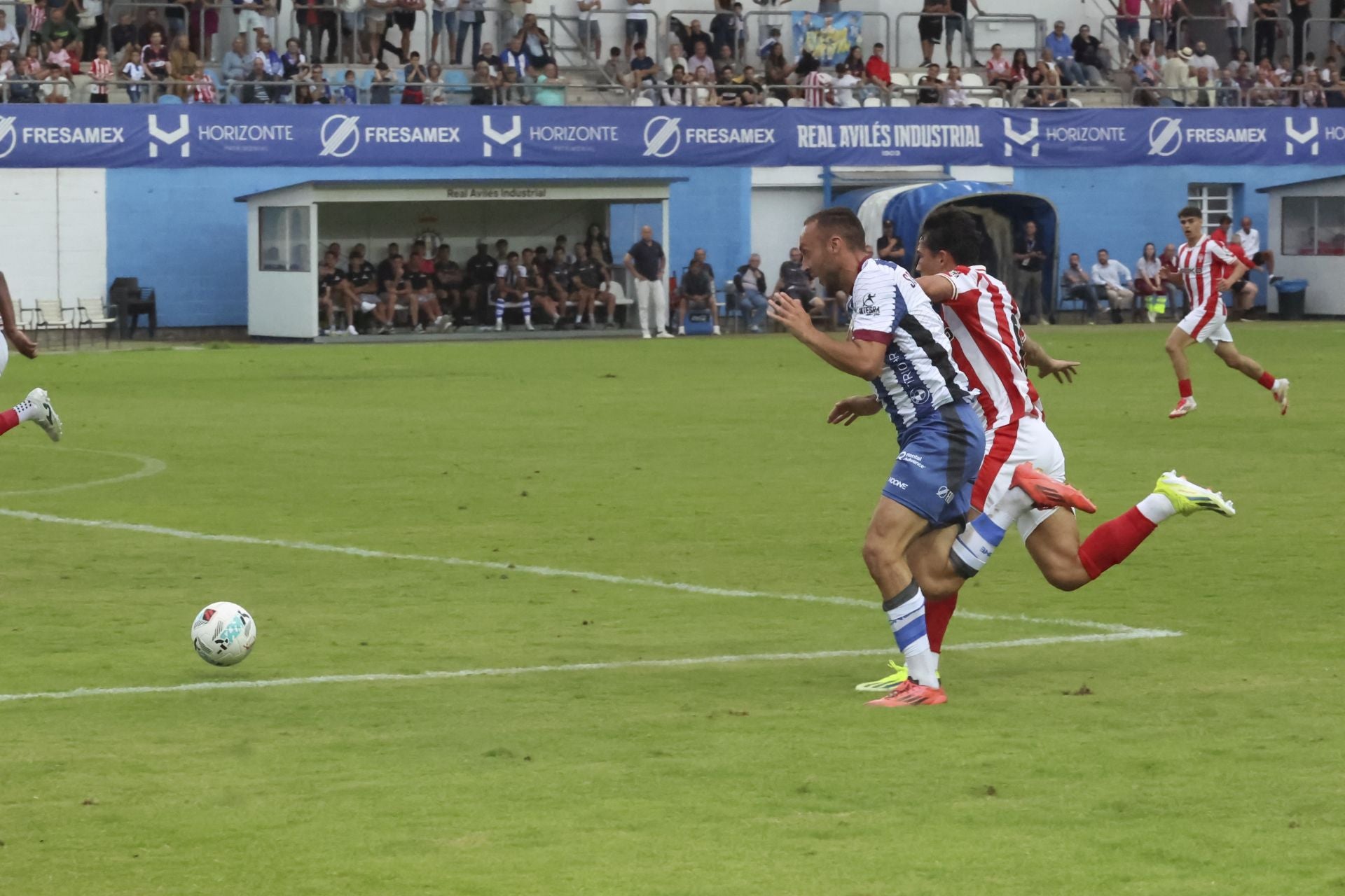 Las mejores imágenes del Real Avilés - Sporting de Gijón