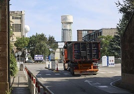 Imagen de archivo del acceso a Saint-Gobain.