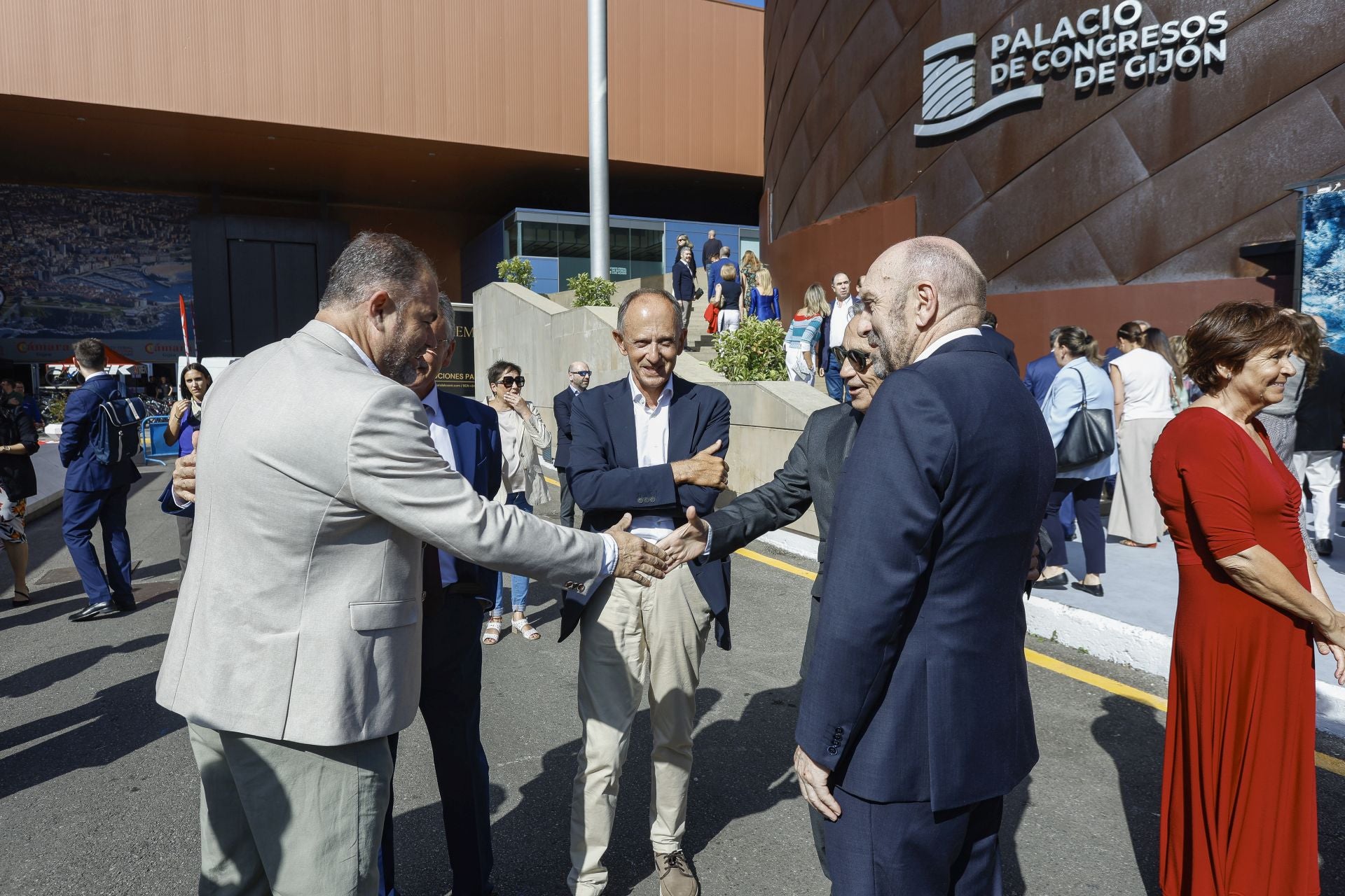 Inauguración de la Feria Internacional de Asturias, en imágenes