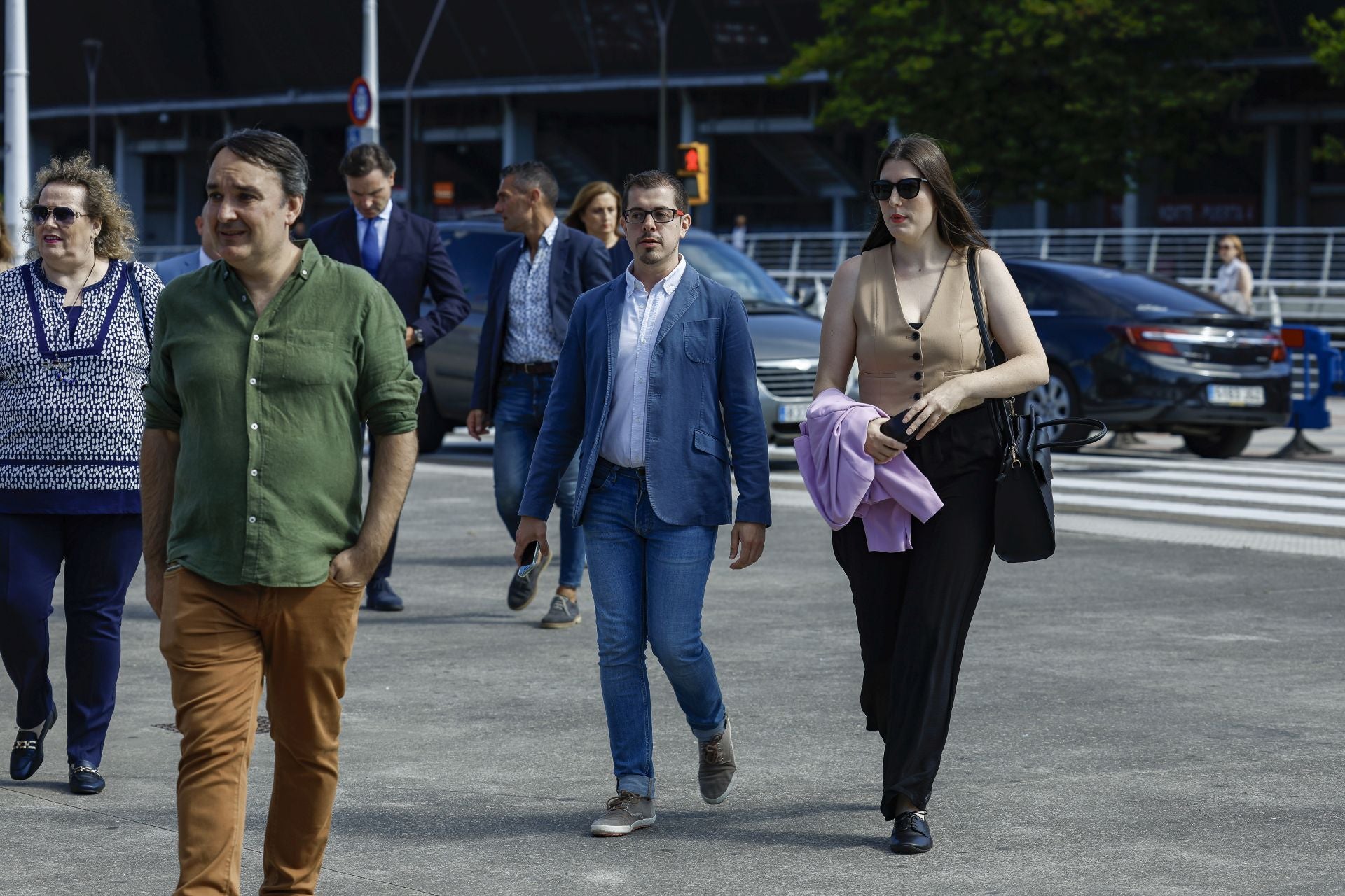 Inauguración de la Feria Internacional de Asturias, en imágenes