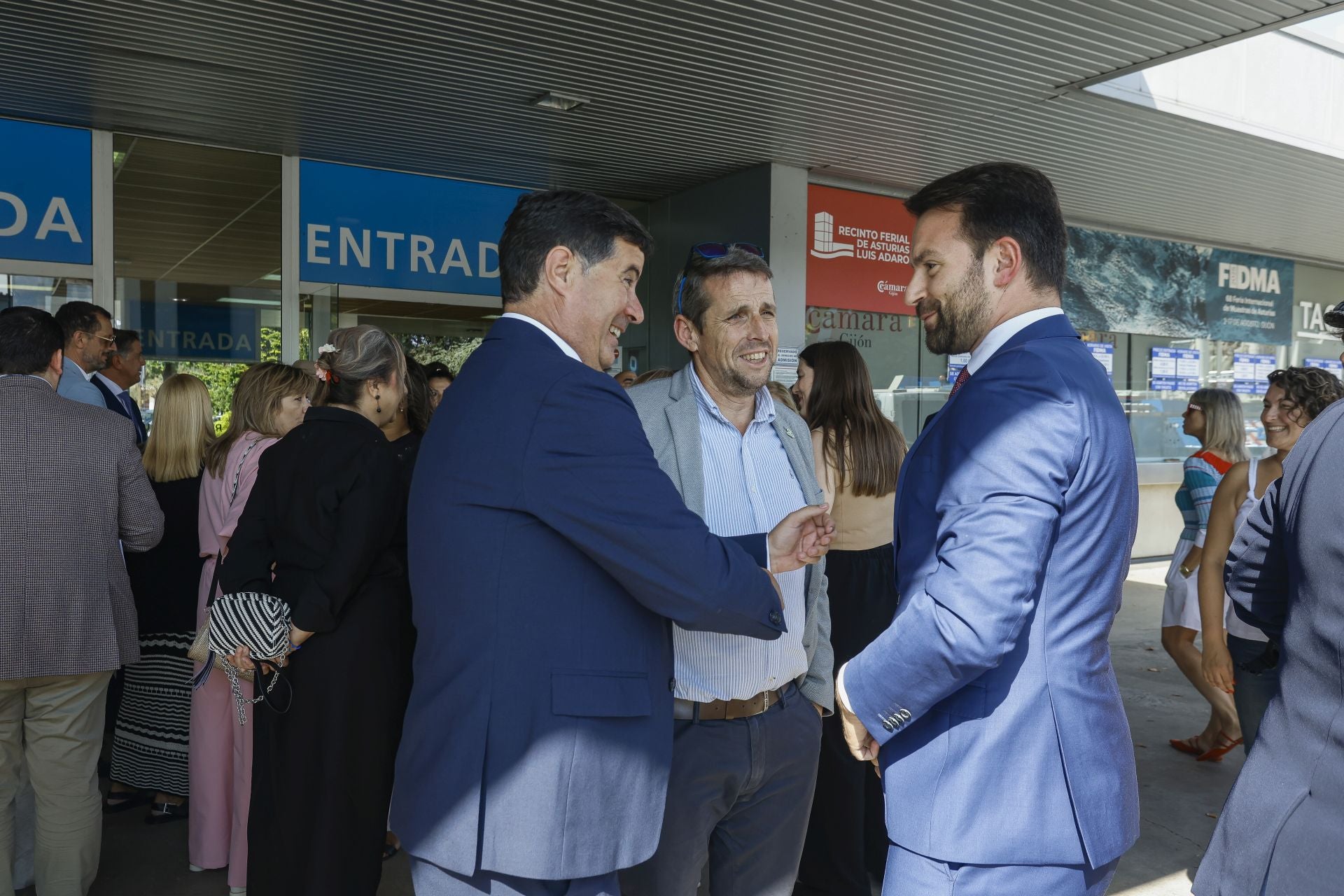 Inauguración de la Feria Internacional de Asturias, en imágenes