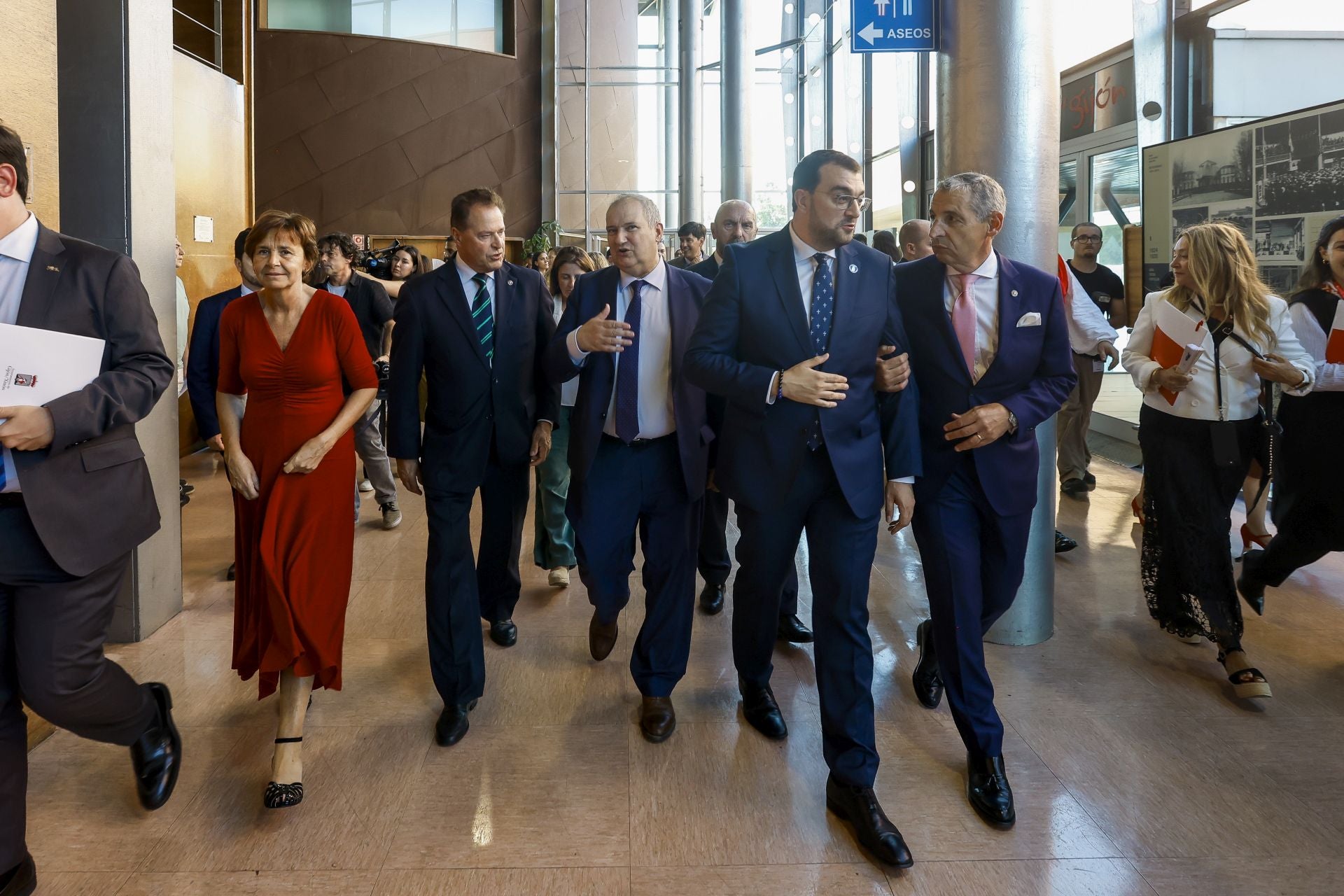 Inauguración de la Feria Internacional de Asturias, en imágenes
