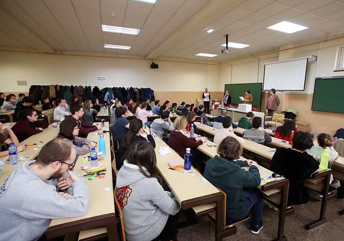 Aularios de la Facultad de Medicina de la Universidad de Oviedo.