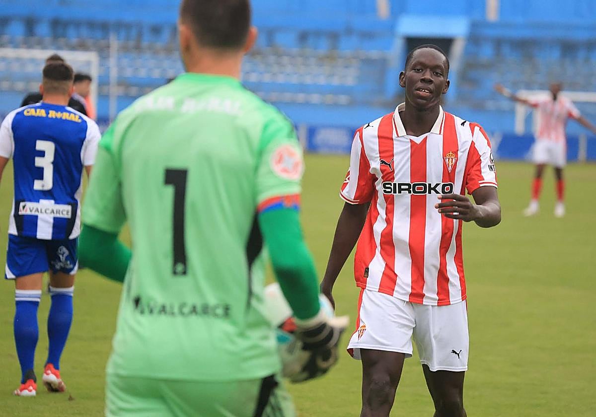 Amadou, en el Suárez Puerta.