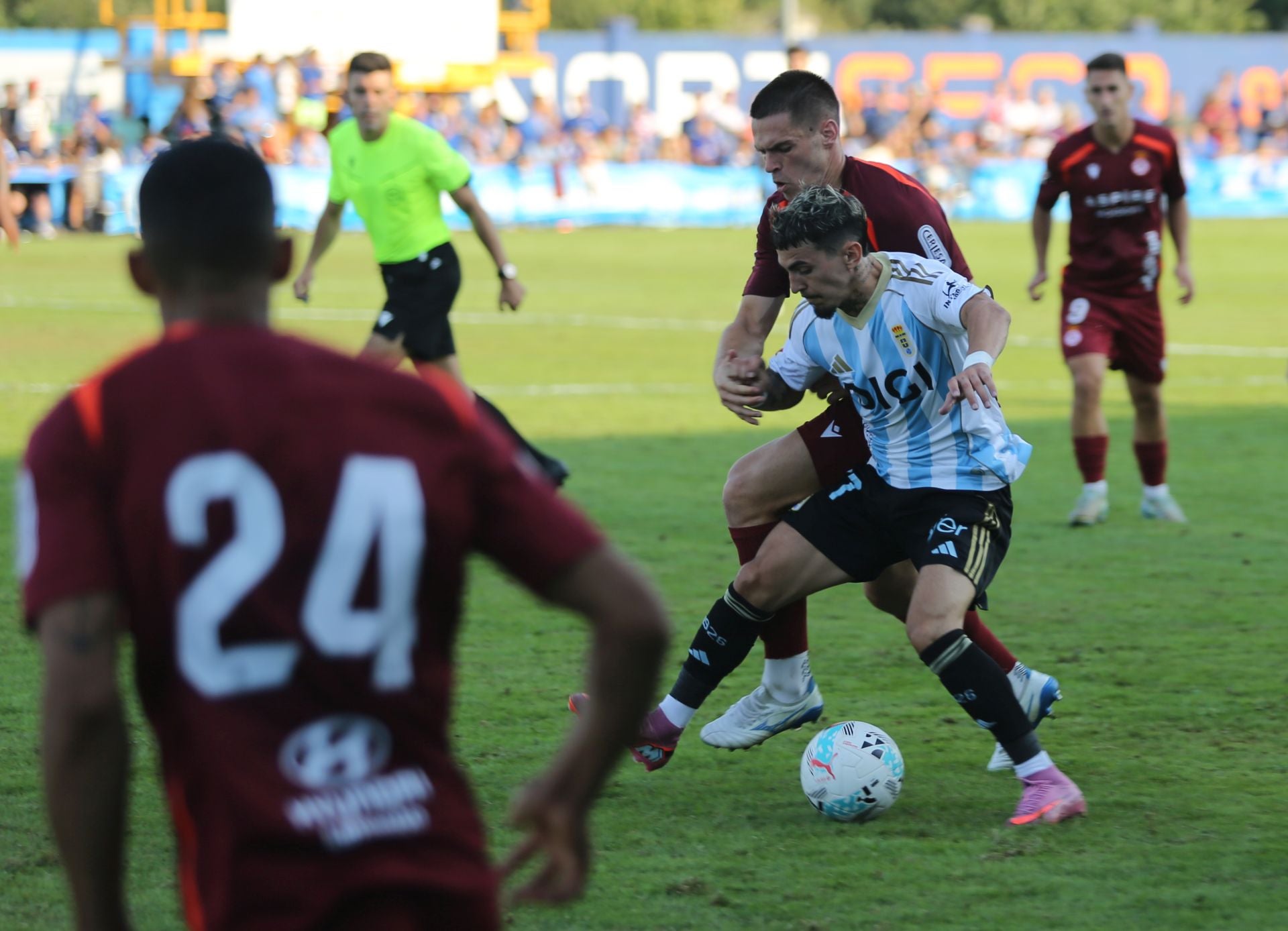 Las mejores imágenes del Real Oviedo - Cultural Leonesa