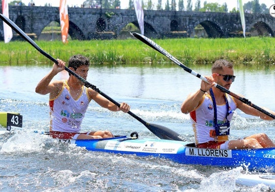 Alberto Plaza y Miguel Llorens.