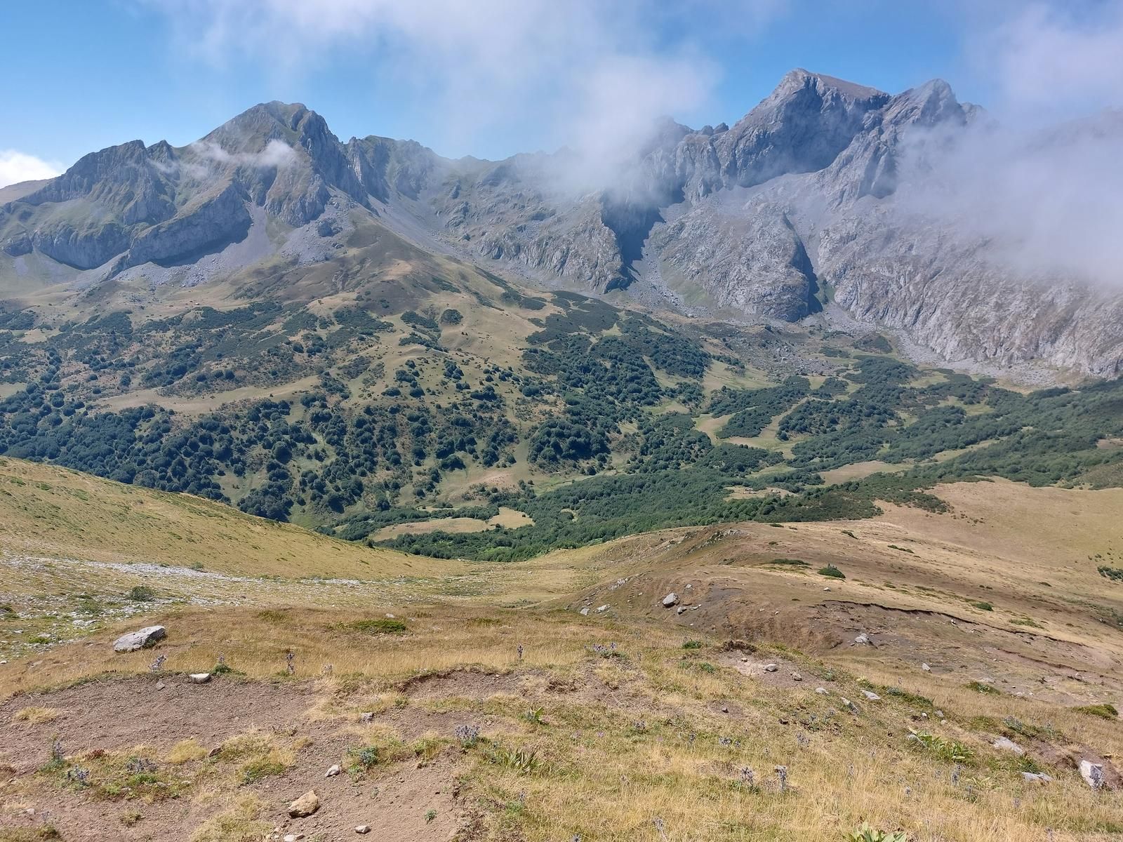 Vaso de rueda, un tramo espectacular.