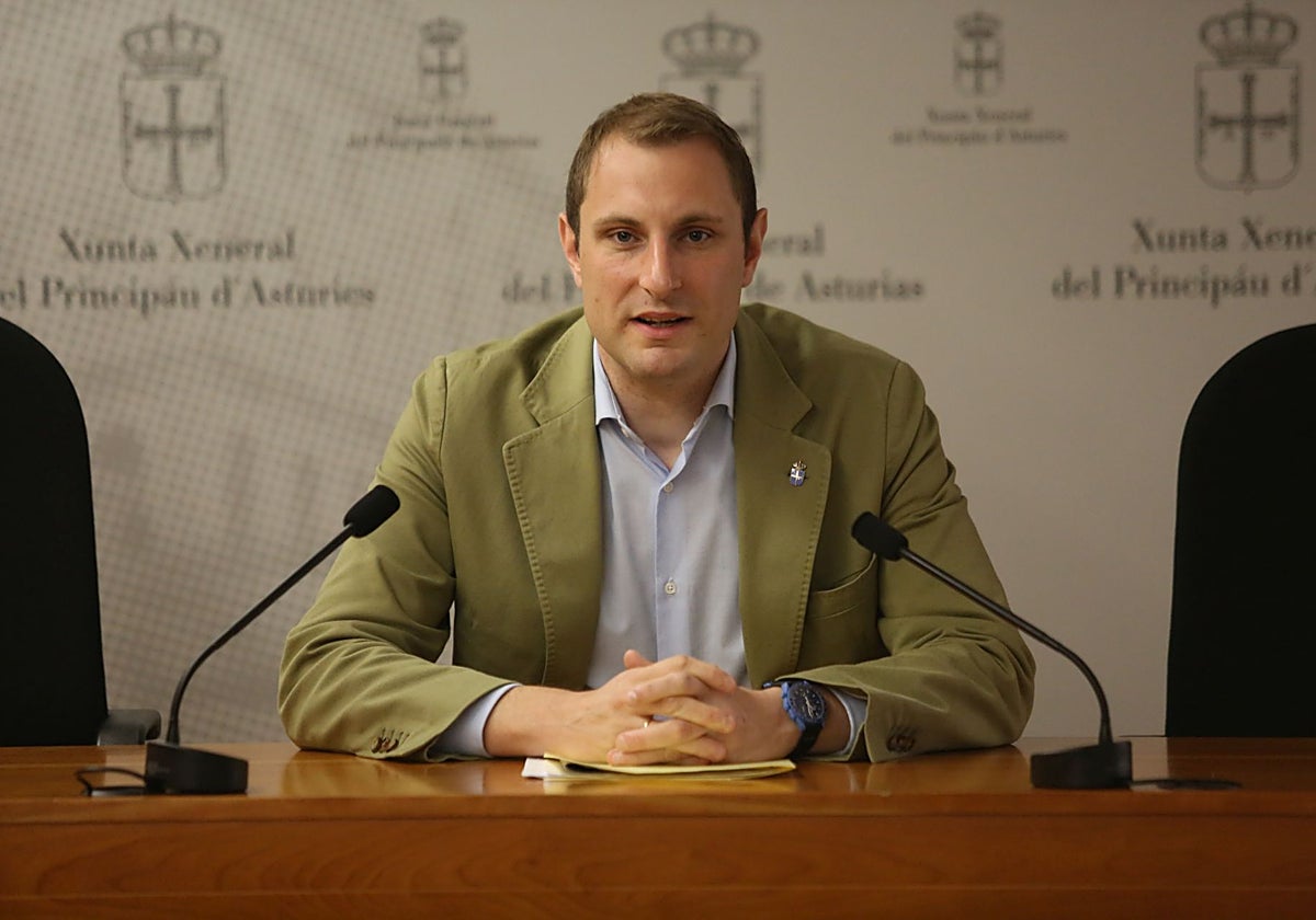 Adrián Pumares, secretario general de Foro Asturias