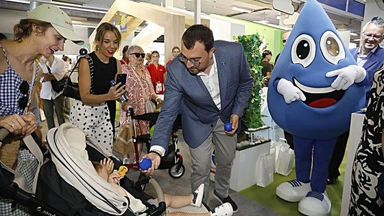 Las fotos que deja la visita de Adrián Barbón a la Feria de Muestras de Asturias