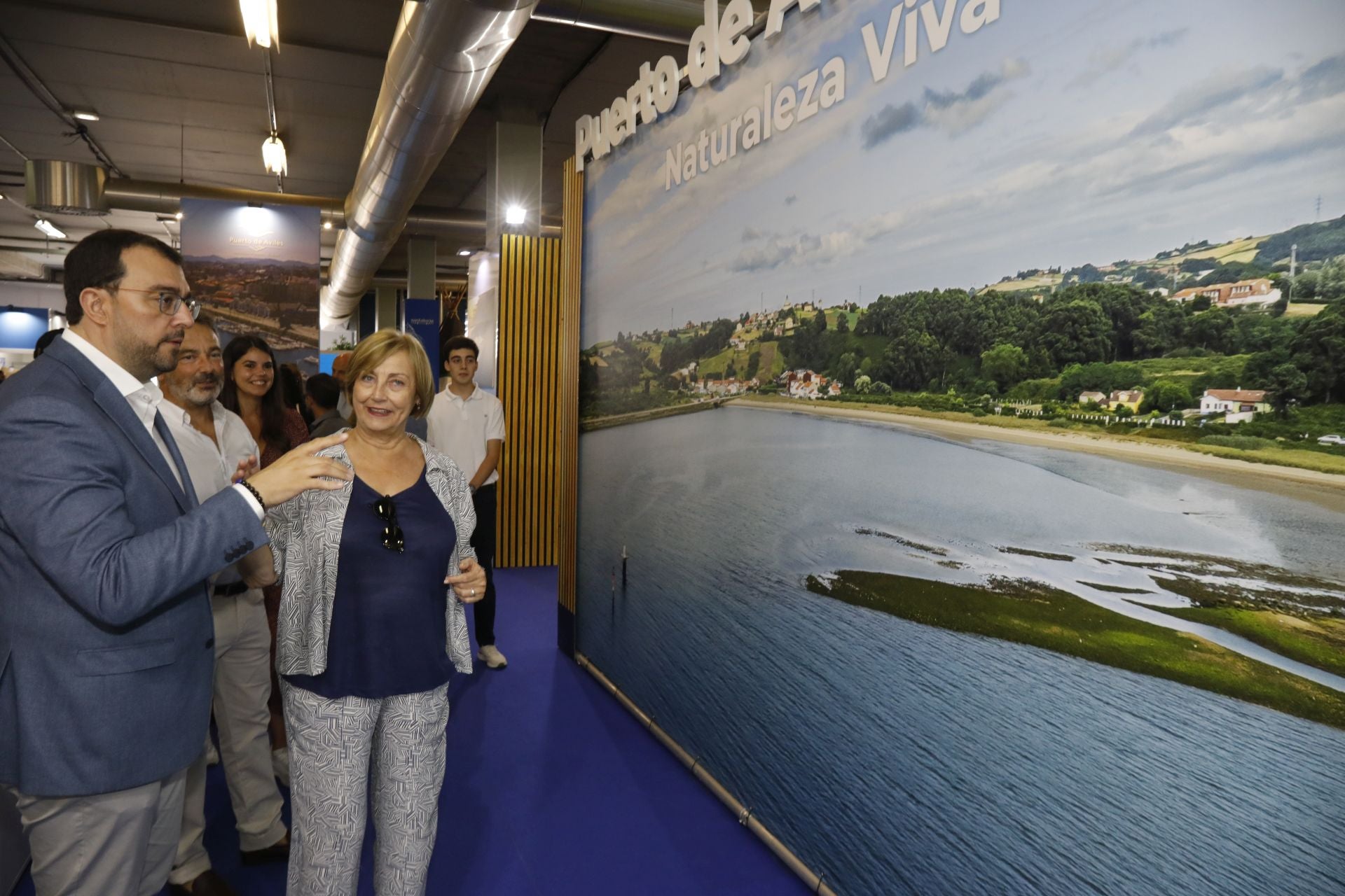 Las fotos que deja la visita de Adrián Barbón a la Feria de Muestras de Asturias