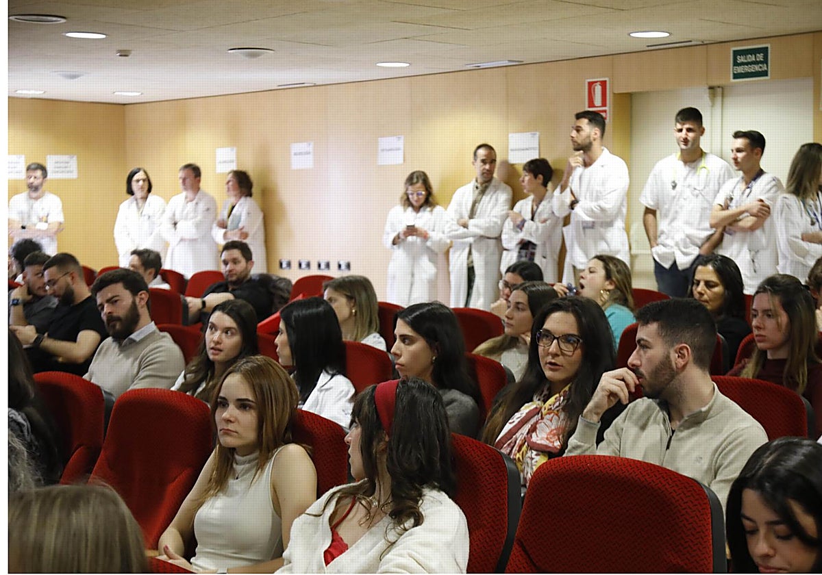 Jornada de puertas abiertas que el Hospital de Cabueñes celebró este año para los médicos residentes que inician su formación espeicalizada este