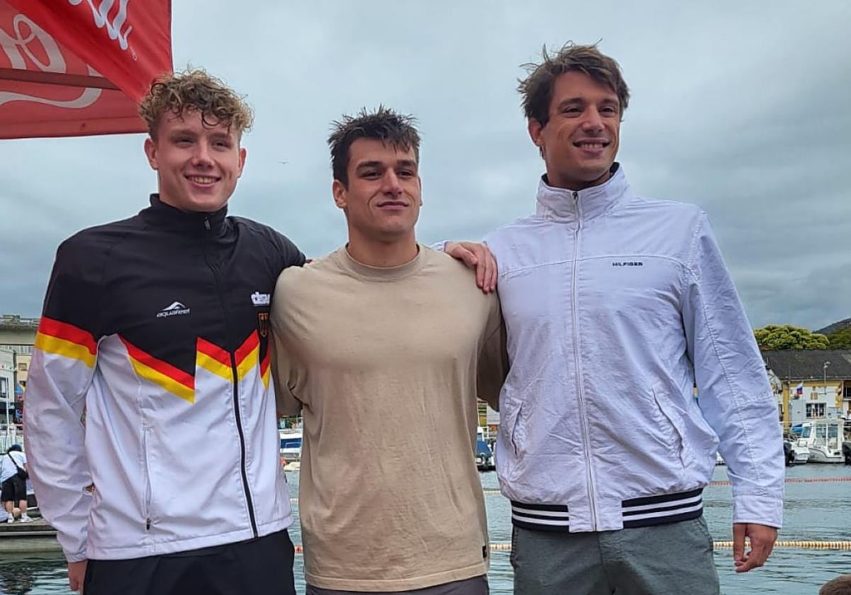 Moritz Bockes, Mario Méndez y Guillem Pujol.