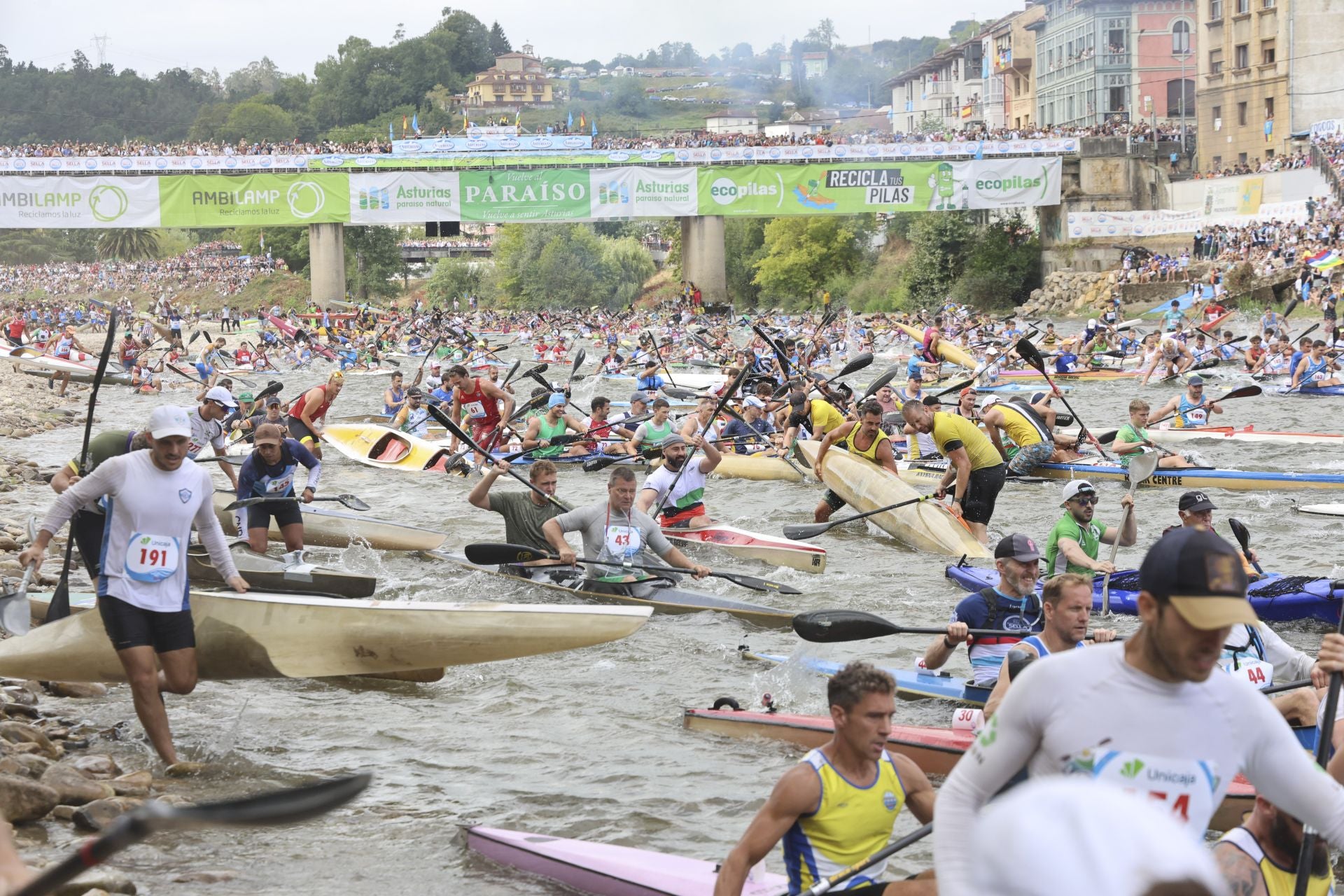 Descenso del Sella: las mejores fotos de la Fiesta de les Piragües