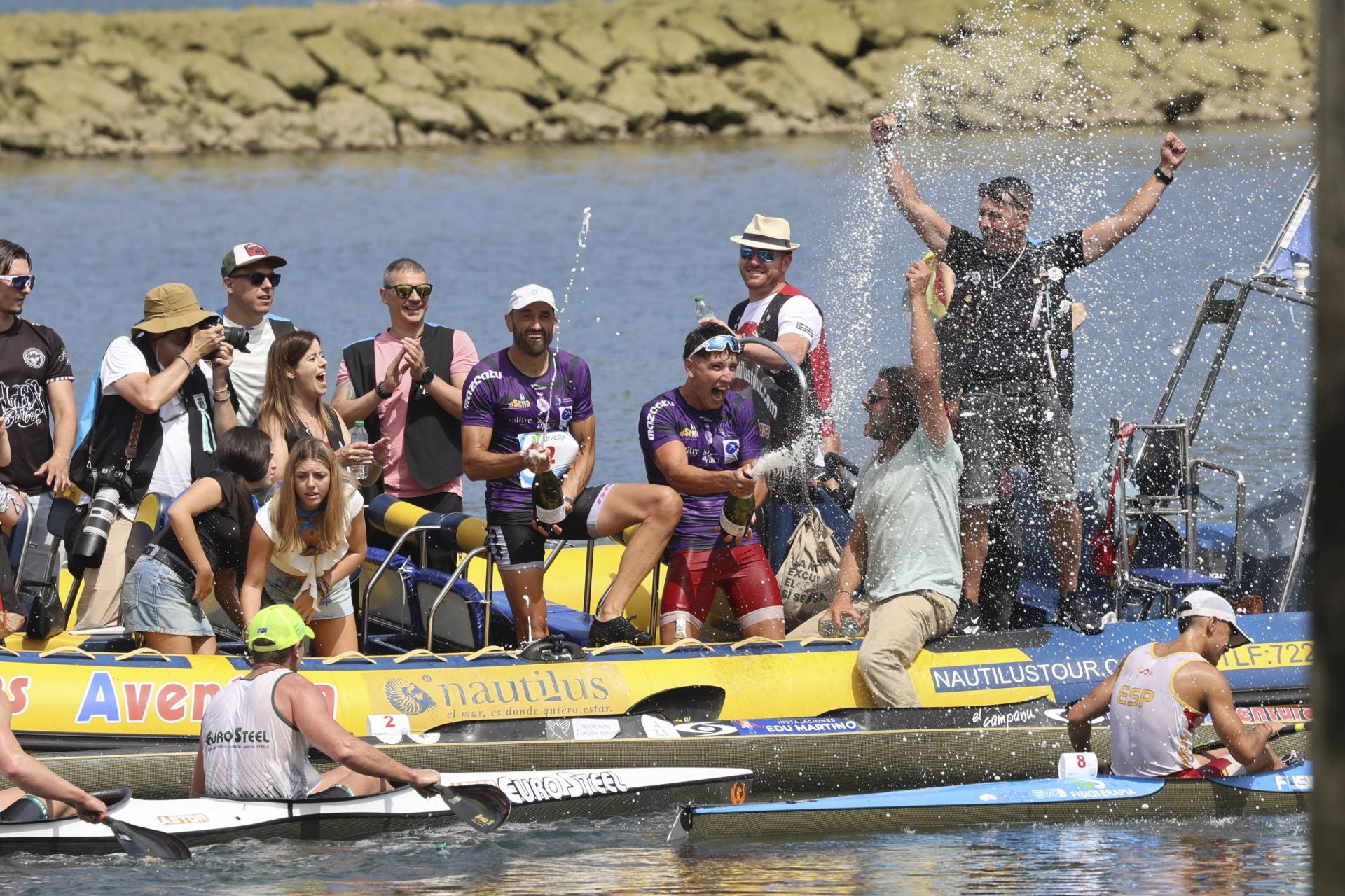 Descenso del Sella: las mejores fotos de la Fiesta de les Piragües