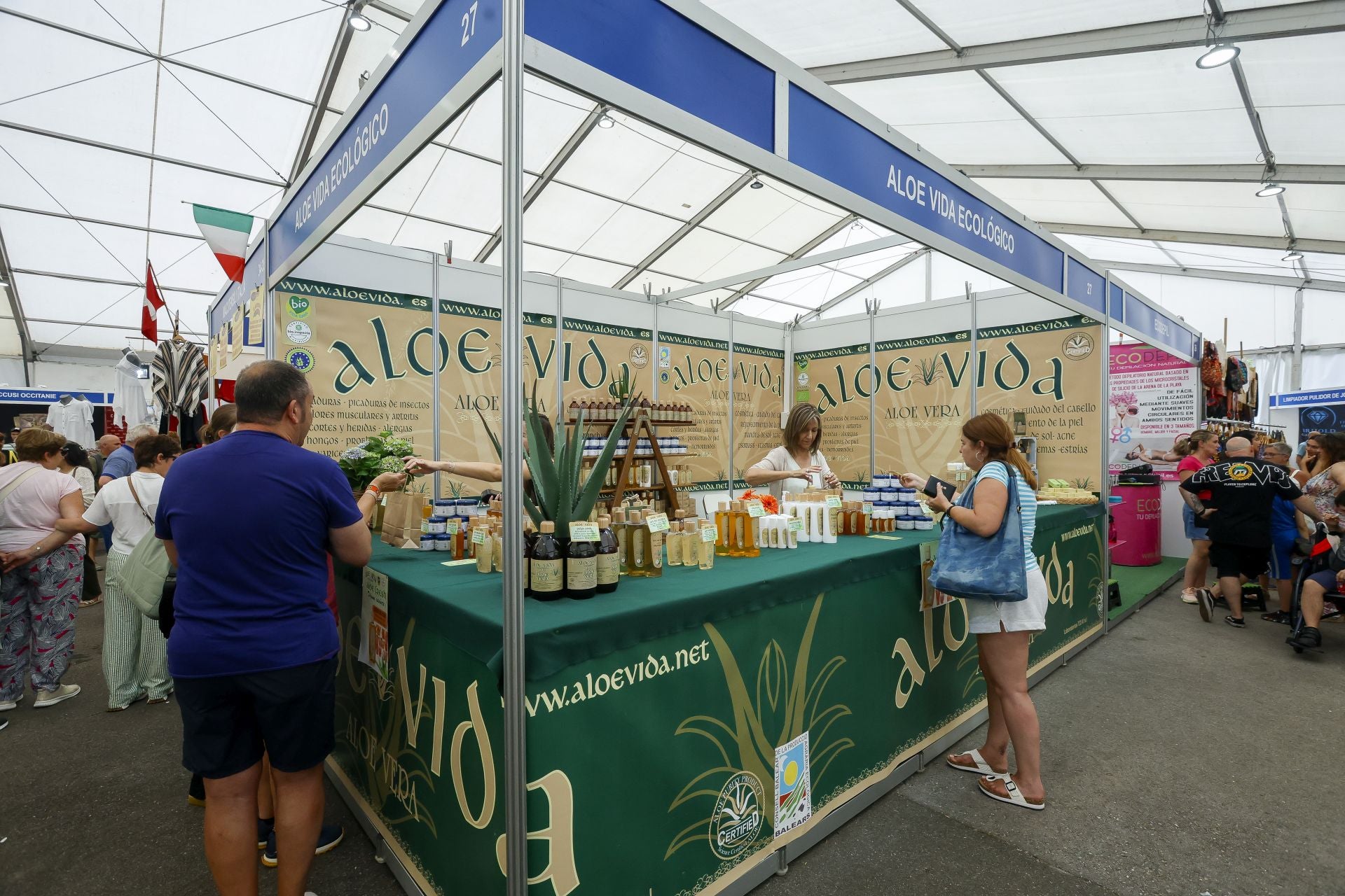 La Feria de Muestras, a rebosar este sábado