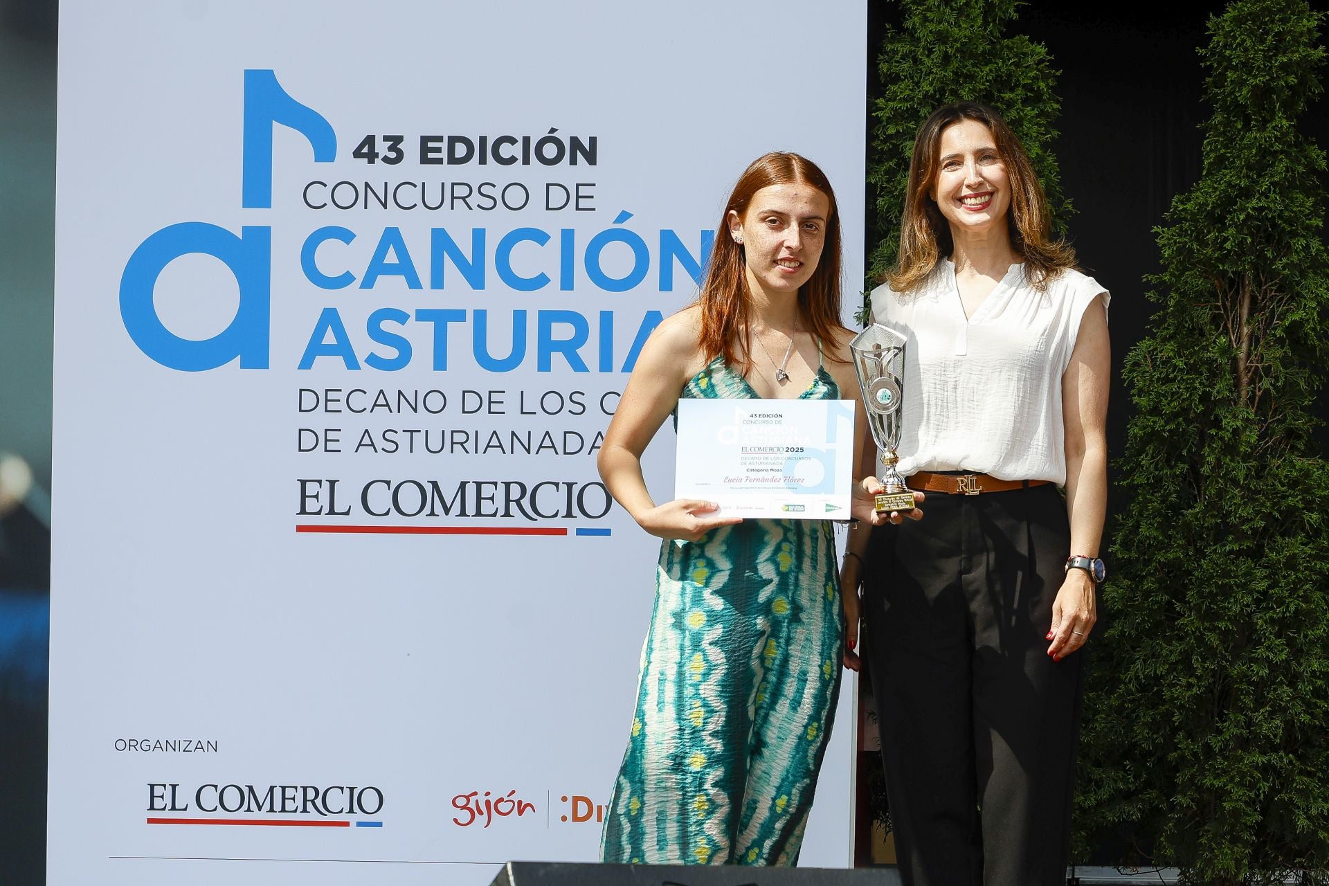 La entrega de premios del 43 Concurso de Canción Asturiana de EL COMERCIO, en imágenes