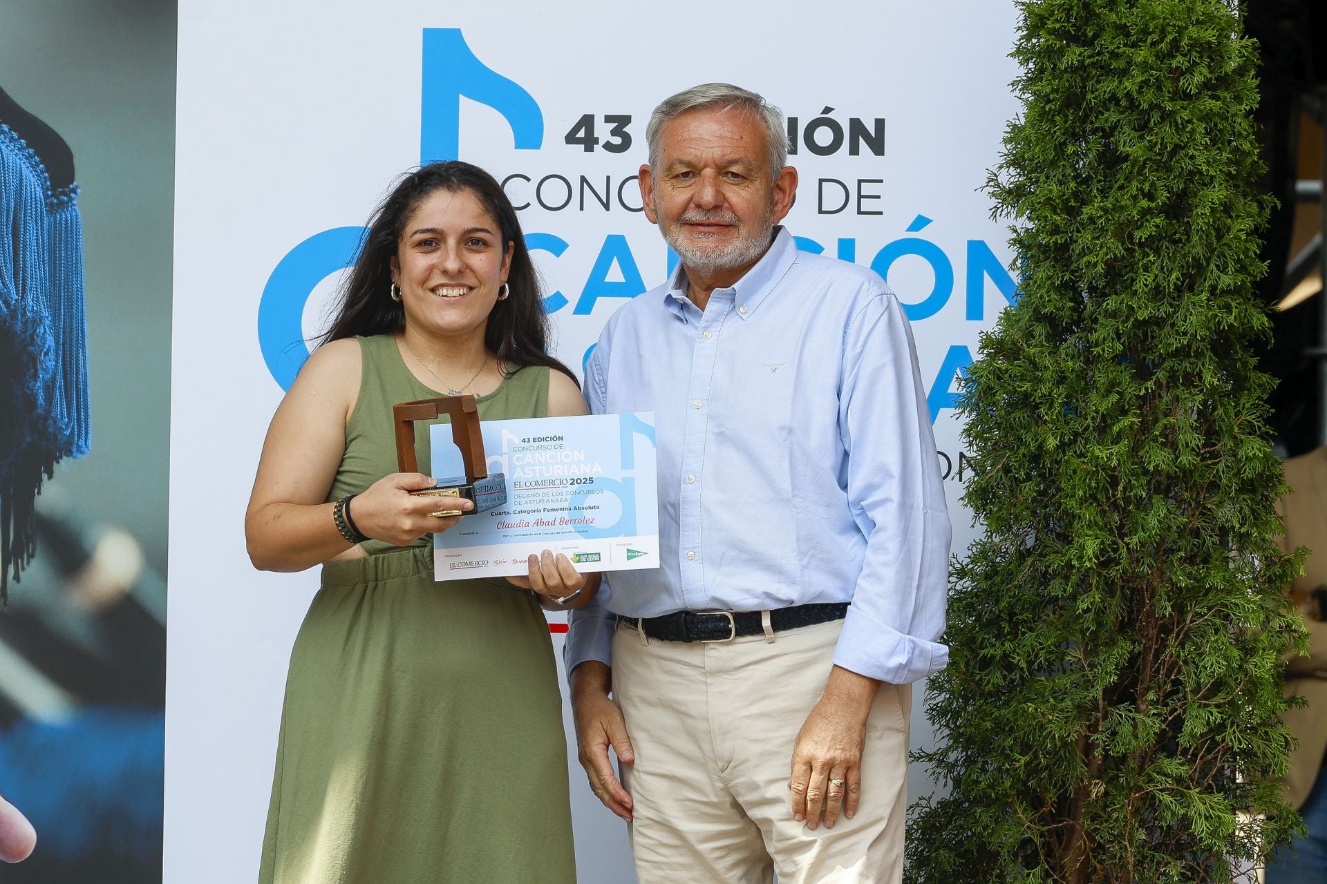 La entrega de premios del 43 Concurso de Canción Asturiana de EL COMERCIO, en imágenes