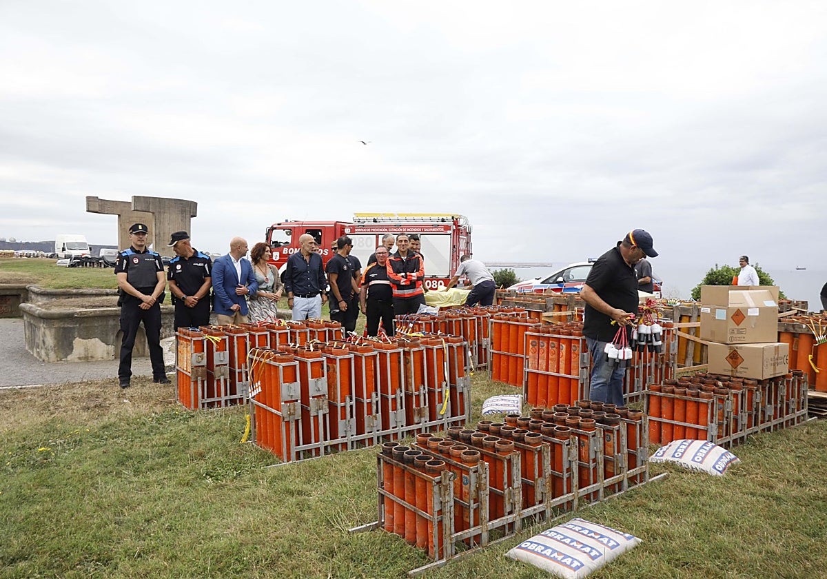 El cerro de Santa Catalina seguirá siendo el único punto de lanzamiento de los fuegos artificiales.