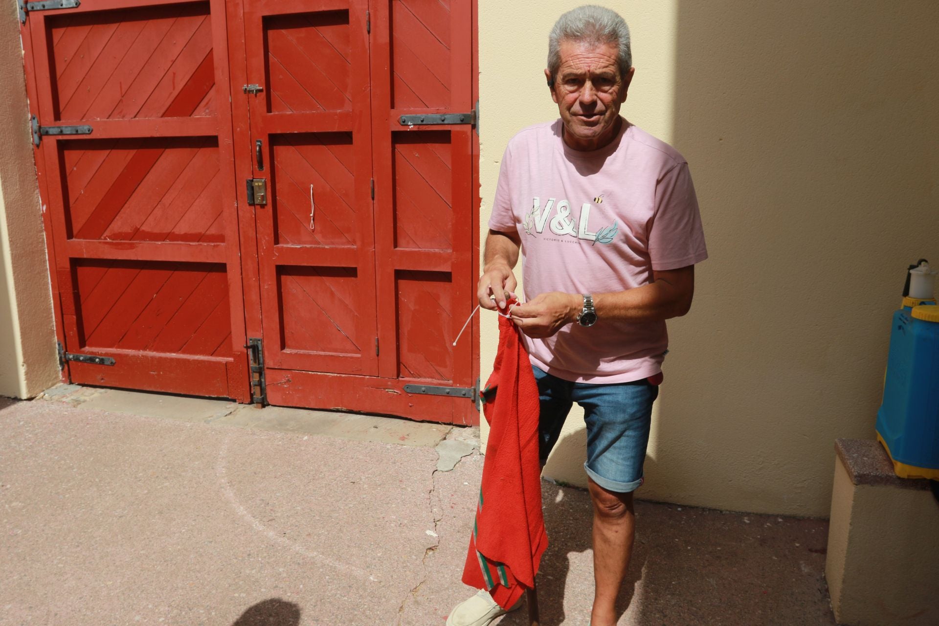 La plaza de toros de El Bibio se prepara para la Feria de Begoña