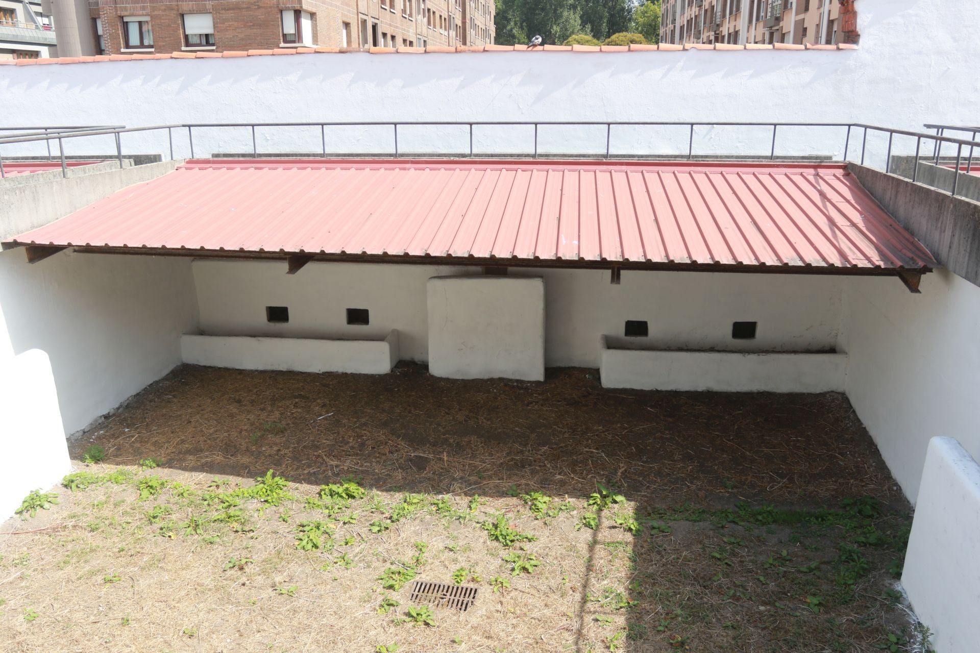 La plaza de toros de El Bibio se prepara para la Feria de Begoña