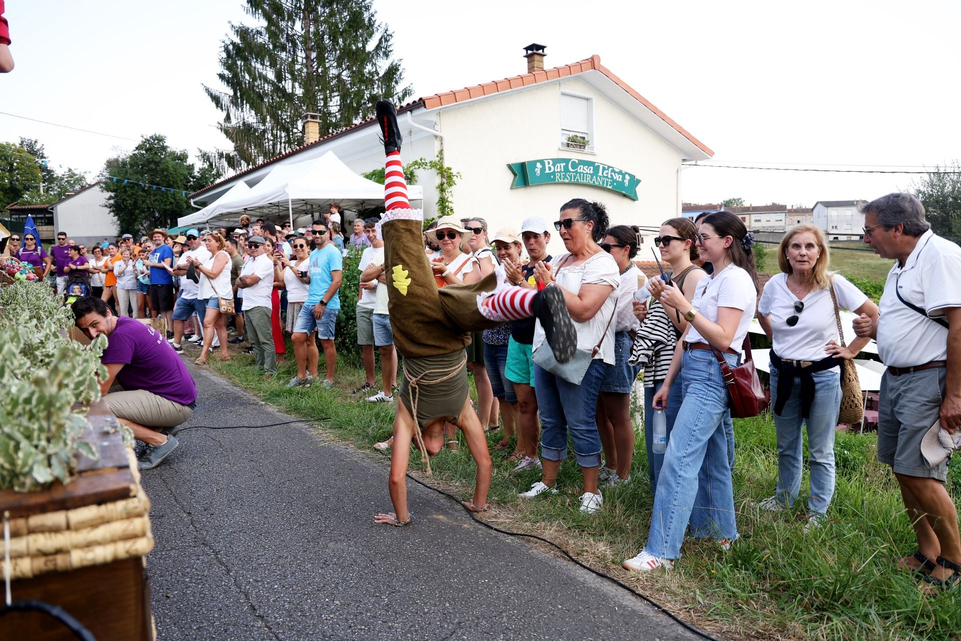 Las carrozas vuelven a Valdesoto