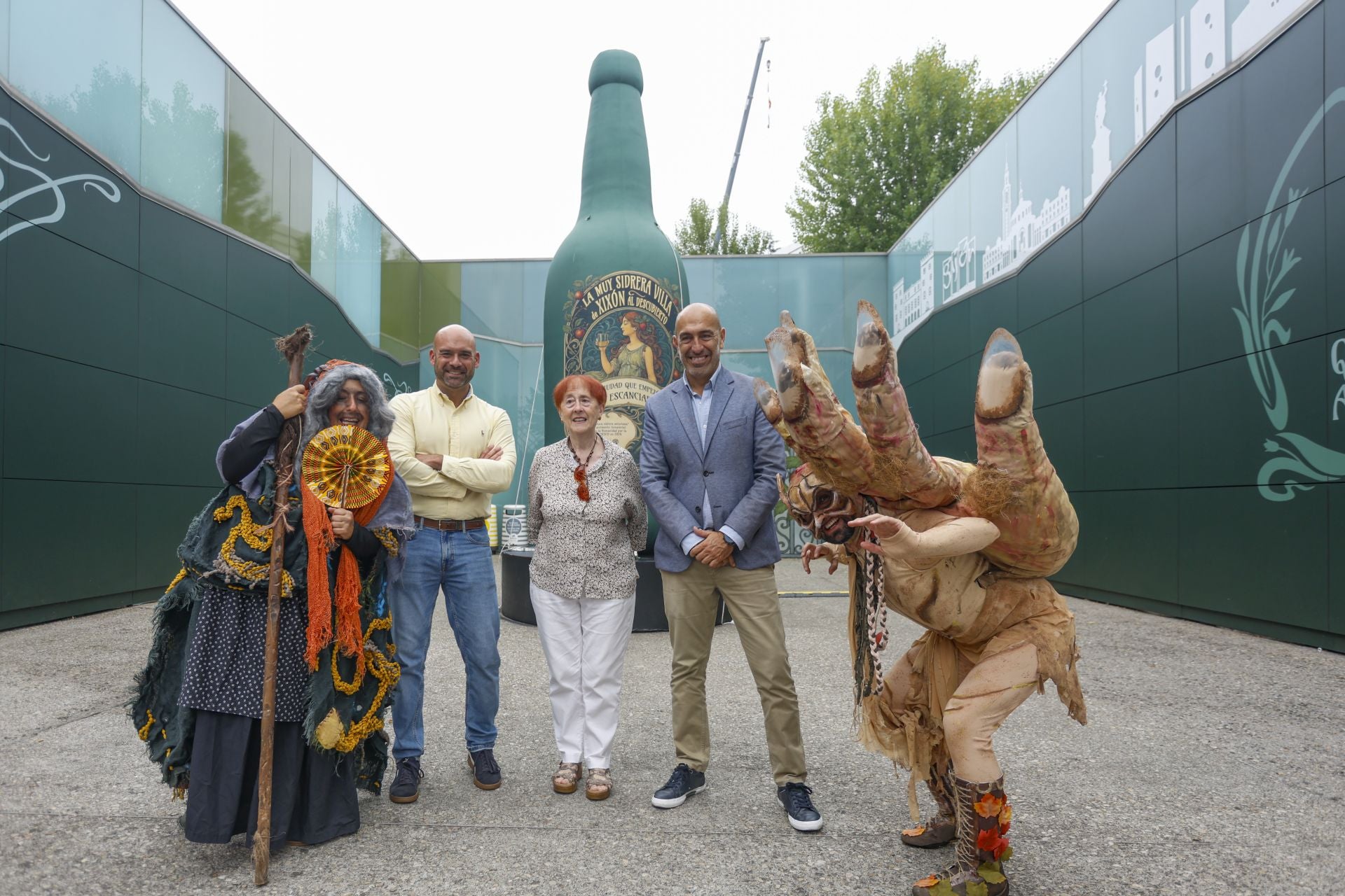 Mafalda, cultura sidrera y tecnología en la Feria Internacional de Muestras de Asturias