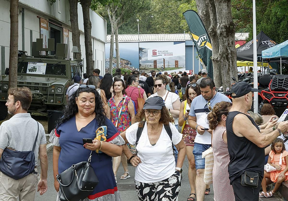 Mafalda, cultura sidrera y tecnología en la Feria Internacional de Muestras de Asturias