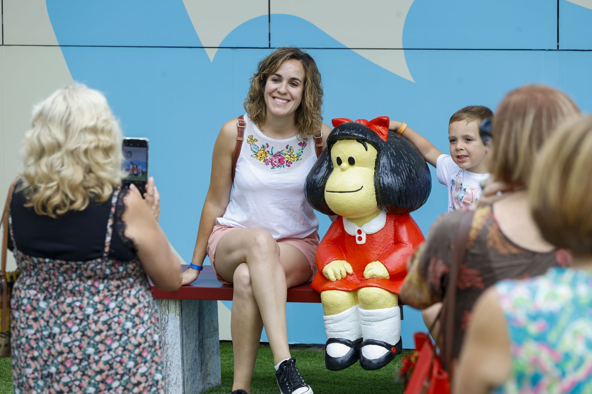 Mafalda, cultura sidrera y tecnología en la Feria Internacional de Muestras de Asturias