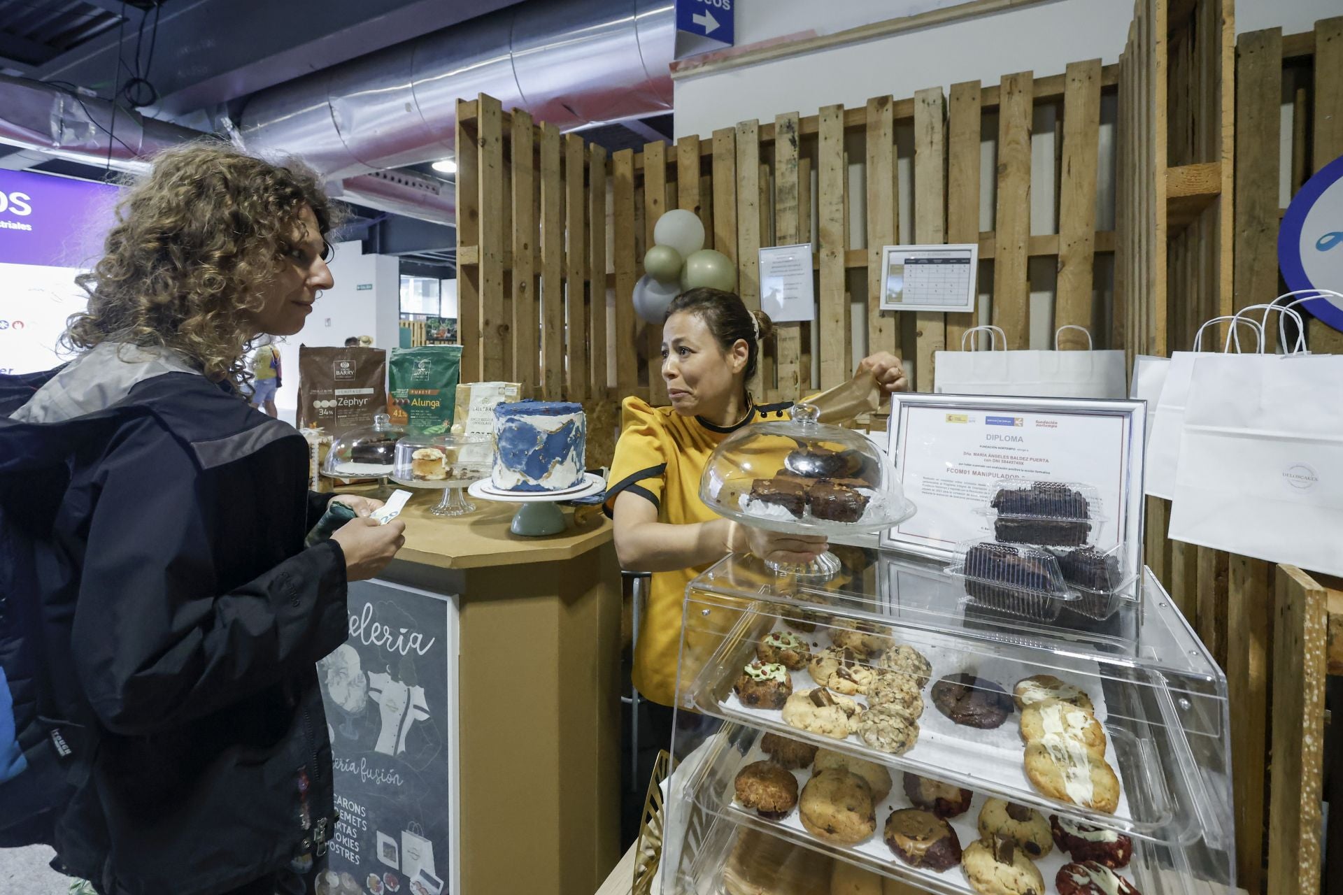 Mafalda, cultura sidrera y tecnología en la Feria Internacional de Muestras de Asturias