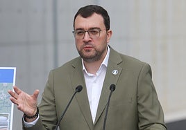 Adrián Barbón, presidente del Principado.