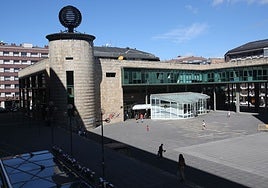 La plaza del Centro Cívico, donde los hosteleros proyectan este nuevo espacio.