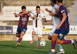 El jugador colombiano del Mallorca, Daniel Luna, durante un partido amistoso este mes de agosto.