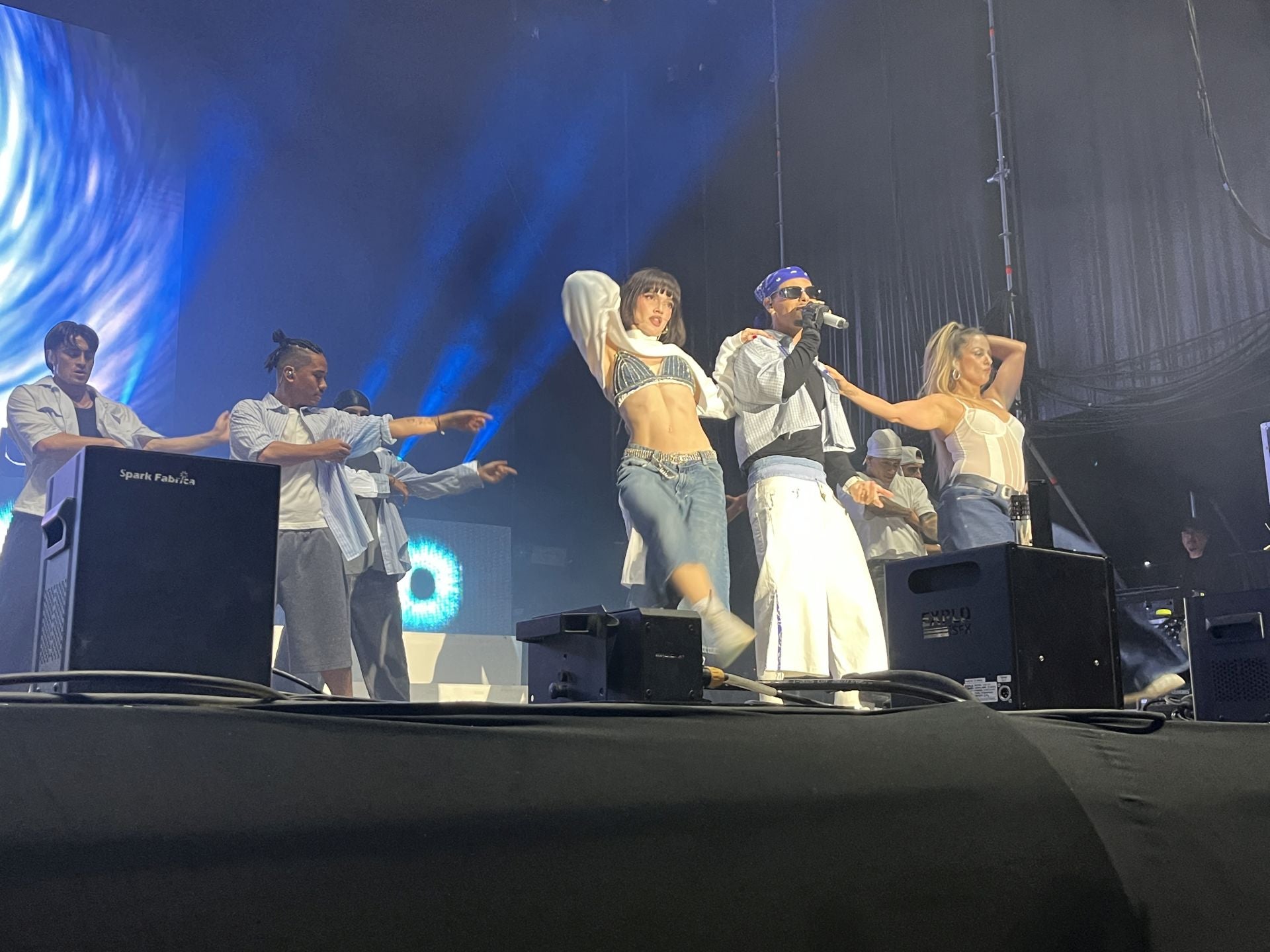 Abraham Mateo ilumina el escenario de Poniente, en Gijón
