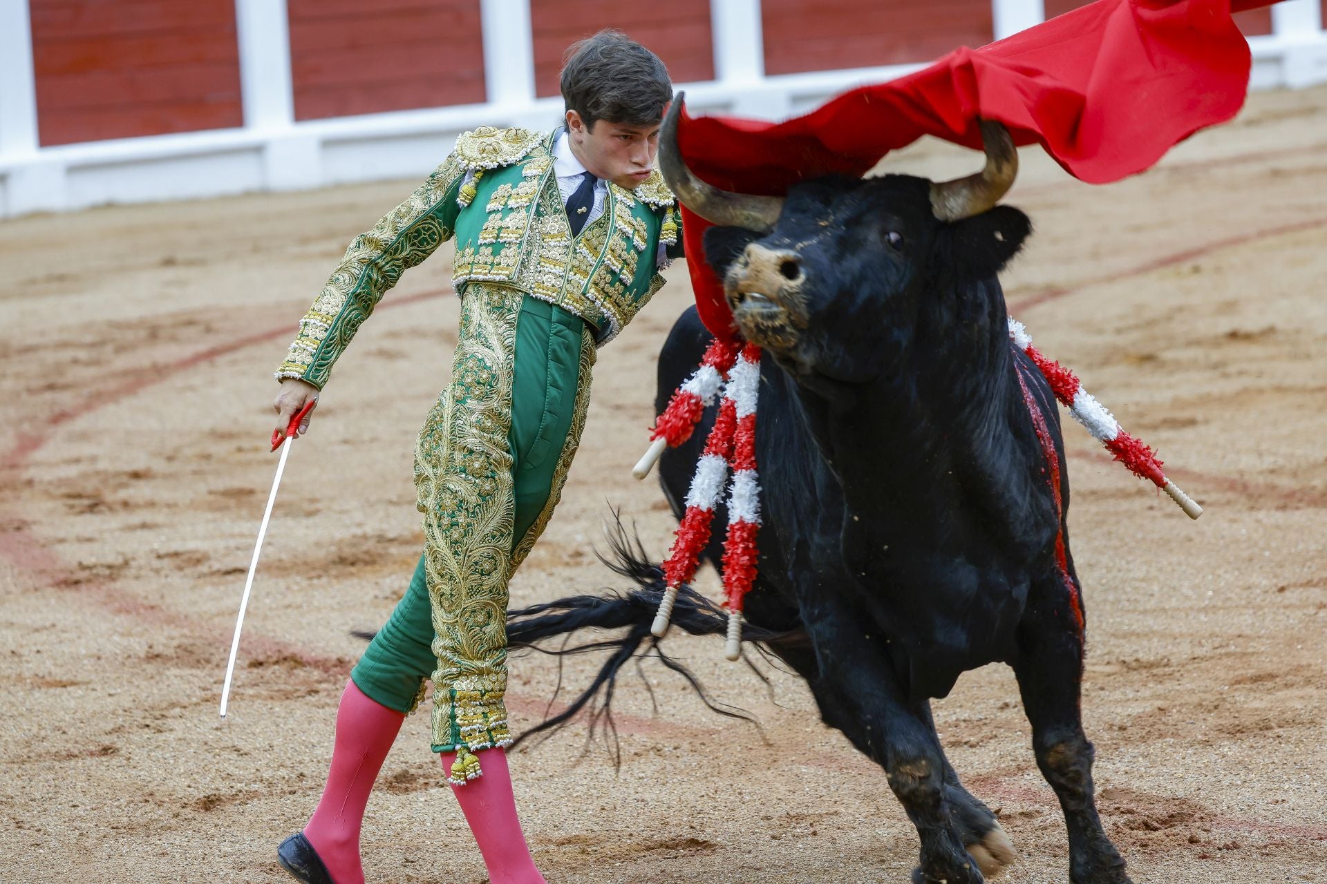 La primera corrida de la Feria de Begoña en imágenes