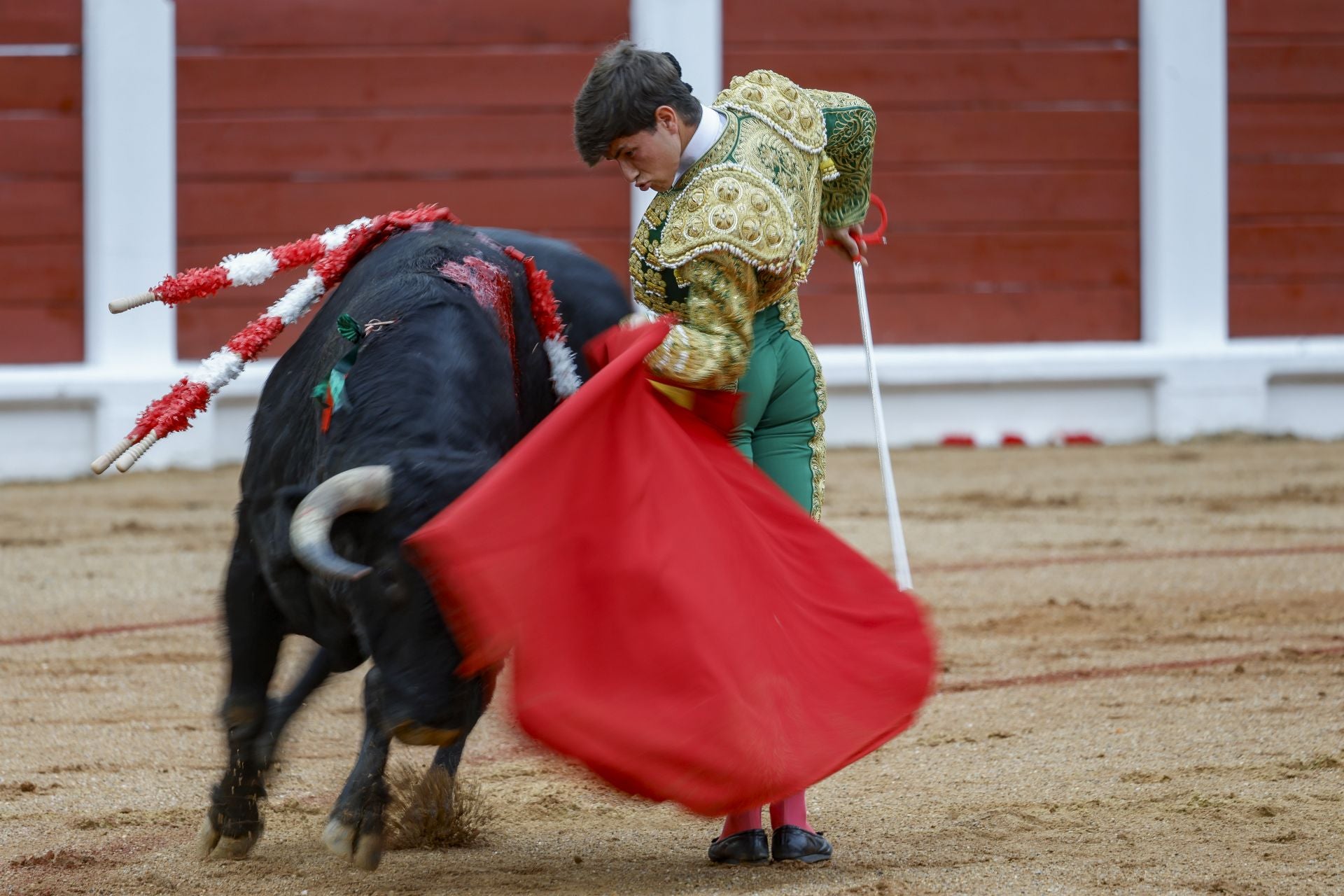 La primera corrida de la Feria de Begoña en imágenes