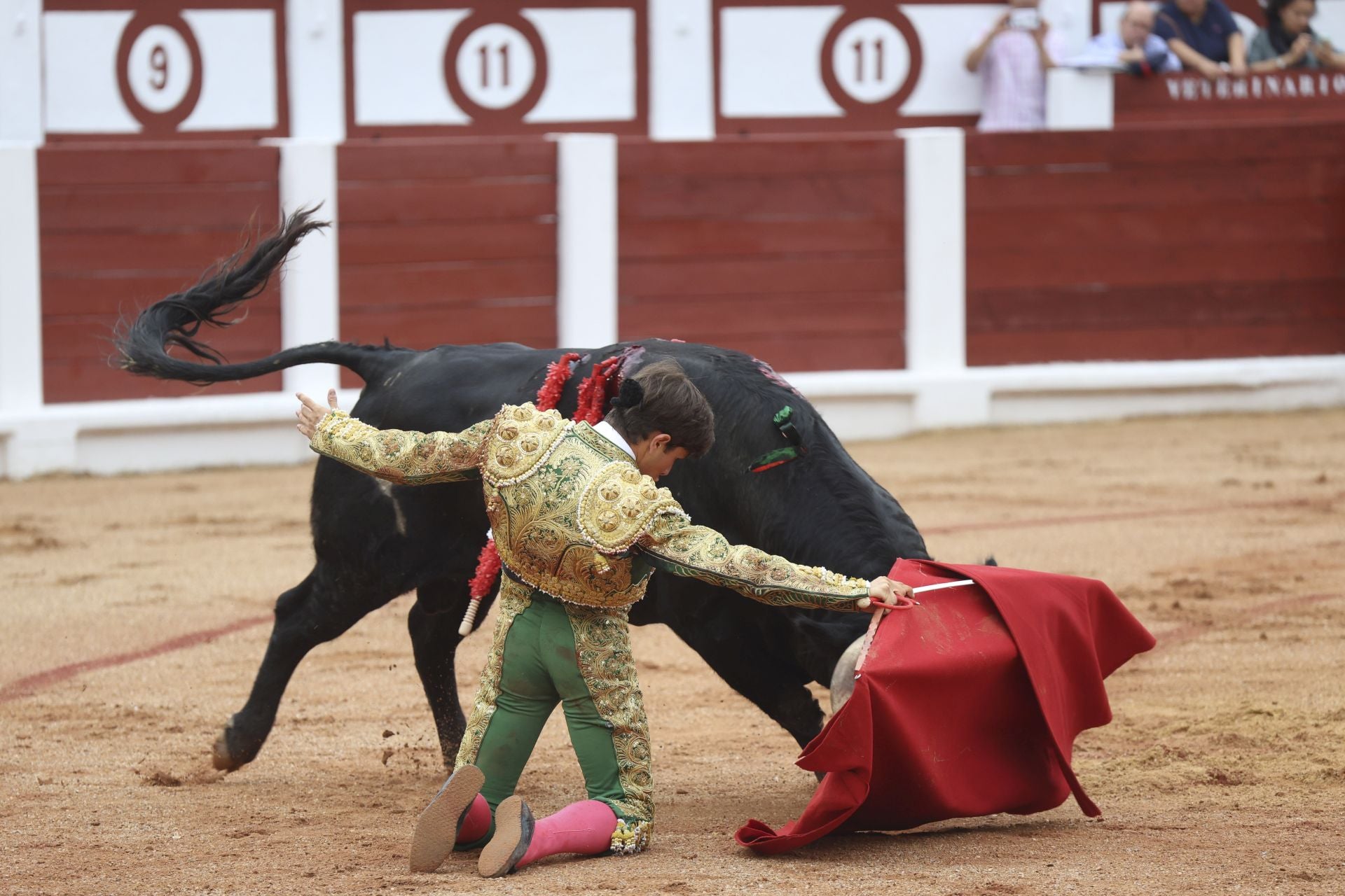 La primera corrida de la Feria de Begoña en imágenes