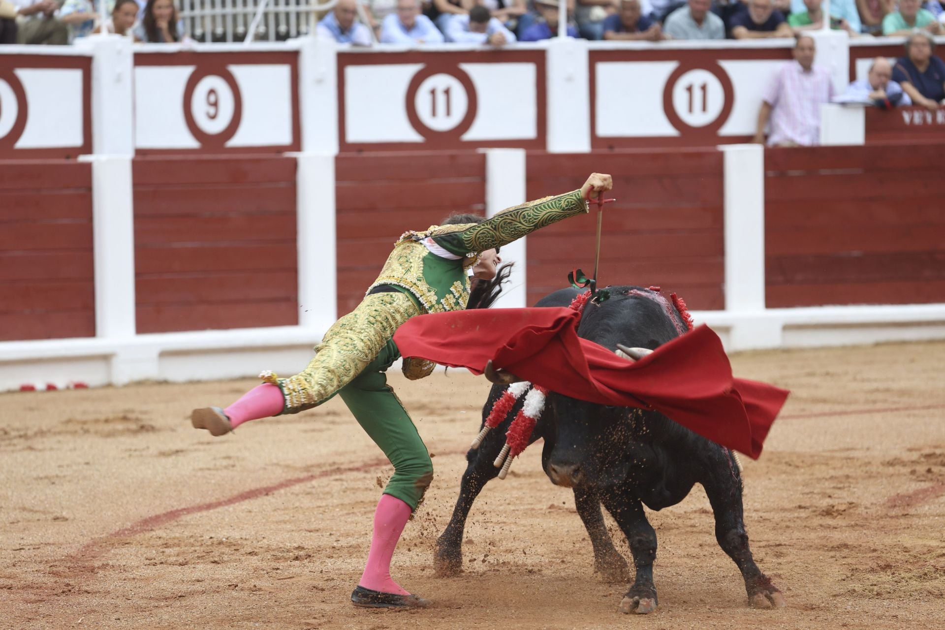 La primera corrida de la Feria de Begoña en imágenes
