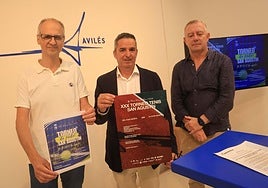 Juan Carlos Guerrero, Gonzalo Sabin y José Antonio Cerezo.