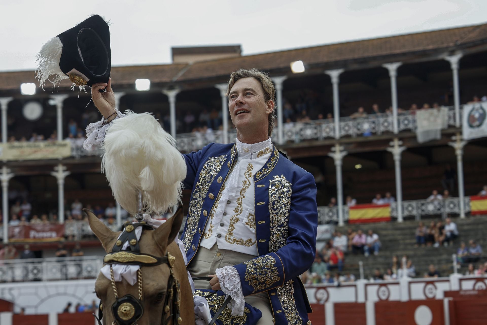 Tarde de rejones en la Feria taurina de Begoña en Gijón